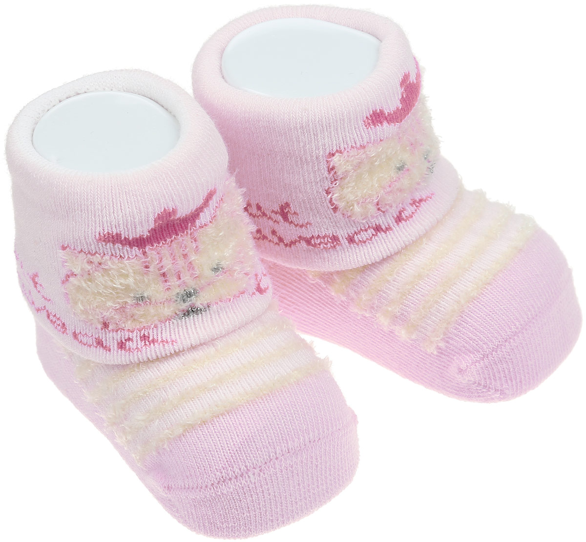 Носки82014 Носки82014Детские носки Master Socks изготовлены из высококачественного материала. Широкая резинка мягко облегает ножку, не сдавливая ее, благодаря чему ребенку будет комфортно и удобно. Усиленные пятка и мысок обеспечивают надежность и долговечность. Модель оформлена фактурными полосками, украшена объемным изображением котика. Такие носочки станут отличным дополнением к гардеробу ребенка! Уважаемые клиенты! Размер, доступный для заказа, является длиной стопы.