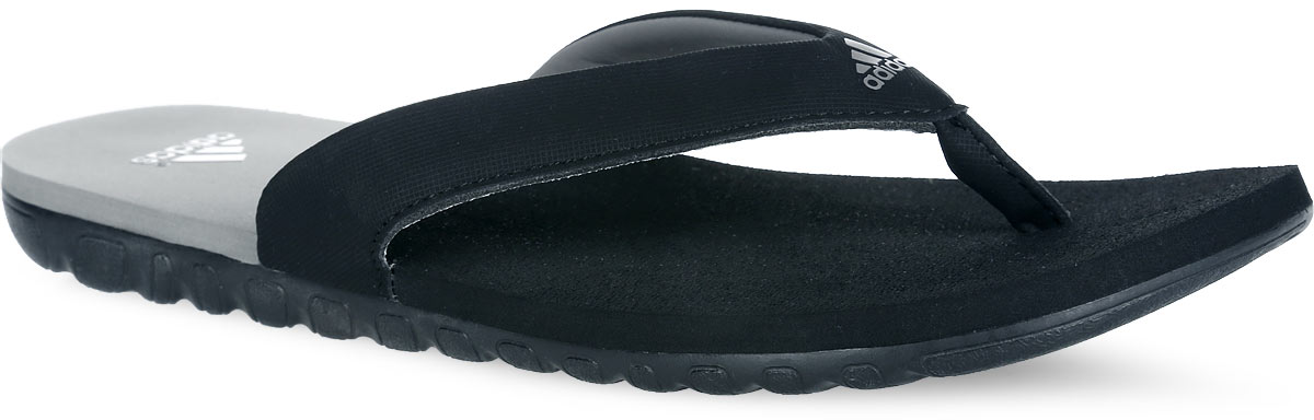 СланцыG15878 СланцыG15878Стильные сланцы от adidas Calo 3 - отличный выбор для летнего отдыха. Верх модели выполнен из комбинации искусственной кожи и ЭВА материала и оформлен названием бренда. Поверхность верхней части подошвы из ЭВА материала предотвращает выскальзывание ноги. Рельефное основание литой подошвы обеспечивает уверенное сцепление с любой поверхностью. Удобные сланцы прекрасно подойдут для похода в бассейн или на пляж.