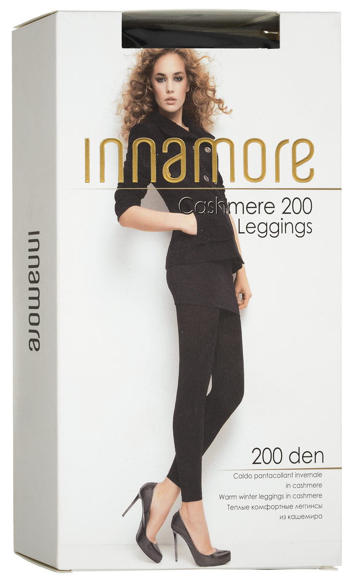 ЛеггинсыCashmere 20 ЛеггинсыCashmere 20Удобные женские леггинсы Innamore Cashmere 20 изготовлены из высококачественного эластичной вискозы с добавлением полиамида и кашемира, они необычайно теплые, мягкие и приятные на ощупь, не сковывают движения и позволяют коже дышать, не раздражают даже самую нежную и чувствительную кожу, обеспечивая наибольший комфорт. Обтягивающие леггинсы дополнены широкой эластичной резинкой на талии, а также имеют гигиеническую ластовицу и комфортные плоские швы. Такие леггинсы помогут вам создать неповторимый повседневный образ. Они послужат отличным дополнением к вашему гардеробу, в них вы будете чувствовать себя комфортно и уютно.