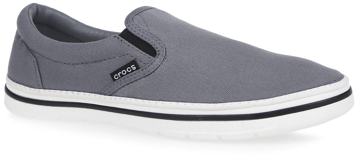 Слипоны мужские Norlin Slip-on. 201084201084-04O Слипоны мужские Norlin Slip-on. 201084201084-04OМодные слипоны Norlin Slip-on от Crocs заинтересуют вас своим дизайном с первого взгляда! Модель, изготовленная из плотного текстиля, сбоку оформлена нашивкой с названием бренда. Эластичные вставки по бокам обеспечивают идеальную посадку модели на ноге. Стелька из материала EVA с текстильной вставкой обеспечивает максимальный комфорт при движении. Внутренняя поверхность из текстиля и искусственной кожи не натирает. Подошва из материала Croslite очень легкая и гибкая. Рифление на подошве гарантирует идеальное сцепление с поверхностью. Стильные слипоны займут достойное место в вашем гардеробе.
