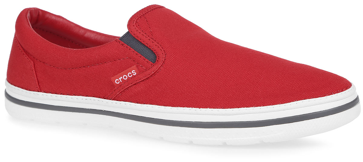 Слипоны мужские Norlin Slip-on. 201084201084-04O Слипоны мужские Norlin Slip-on. 201084201084-04OМодные слипоны Norlin Slip-on от Crocs заинтересуют вас своим дизайном с первого взгляда! Модель, изготовленная из плотного текстиля, сбоку оформлена нашивкой с названием бренда. Эластичные вставки по бокам обеспечивают идеальную посадку модели на ноге. Стелька из материала EVA с текстильной вставкой обеспечивает максимальный комфорт при движении. Внутренняя поверхность из текстиля и искусственной кожи не натирает. Подошва из материала Croslite очень легкая и гибкая. Рифление на подошве гарантирует идеальное сцепление с поверхностью. Стильные слипоны займут достойное место в вашем гардеробе.