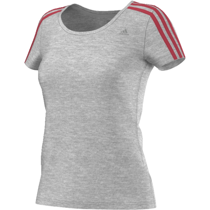 Футболка жен Ess 3s slim tee. AY4791AY4791 Футболка жен Ess 3s slim tee. AY4791AY4791ФУНКЦИОНАЛЬНАЯ СПОРТИВНАЯ ФУТБОЛКА ИЗ ЛЕГКОЙ, ПРИЯТНОЙ К ТЕЛУ ТКАНИ. Эта женская футболка из мягкого эластичного трикотажа настолько легкая, что практически не ощущается на теле. Модель выполнена из функциональной ткани и украшена тремя полосками, подчеркивающими спортивный настрой.