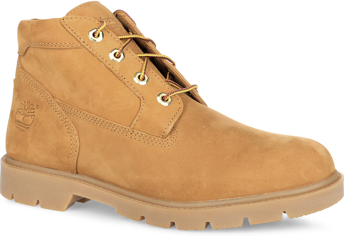 БотинкиTBL22039M БотинкиTBL22039MСтильные мужские ботинки Basic Chukka Wheat от Timberland заинтересуют вас своим дизайном с первого взгляда! Модель изготовлена из натурального нубука с эксклюзивной технологией Anti- Fatigue. Герметичная водонепроницаемая конструкция сохранит ноги сухими в любую погоду. Обувь оформлена сбоку фирменным тиснением, на язычке - тисненым названием бренда. Классическая шнуровка прочно зафиксирует обувь на вашей ноге. Подкладка и стелька из текстиля комфортны при движении. Прочная подошва с рельефным протектором гарантирует отличное сцепление с любой поверхностью. Модные ботинки займут достойное место среди вашей коллекции обуви.