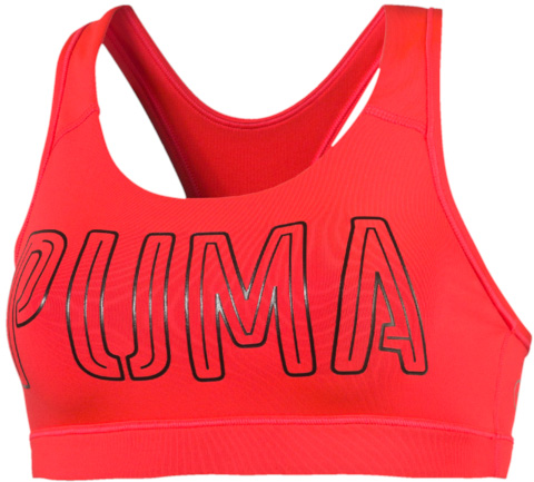 Топ51396501 Топ51396501Спортивный топ-бра Puma PWRSHAPE Forever изготовлен с использованием высокофункционального материала dryCELL, который отводит влагу, поддерживает тело сухим и гарантирует комфорт во время активных тренировок и занятий спортом. Удобный крой изделия с глубоким вырезом на спине и эластичный материал лямок не стесняют движений и обеспечивают идеальную посадку по фигуре, как и отделка низа полосой из мягкого эластичного материала, благодаря которому бюстгальтер легко надевается и снимается. Топ-бра обеспечивает поддержку при активности от беговой дорожки до трассы.