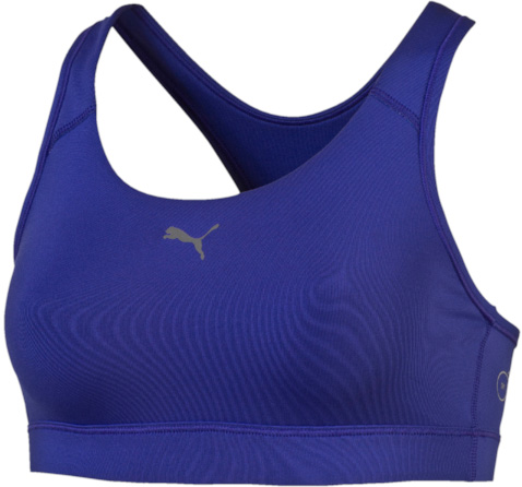 Топ51396501 Топ51396501Спортивный топ-бра Puma PWRSHAPE Forever изготовлен с использованием высокофункционального материала dryCELL, который отводит влагу, поддерживает тело сухим и гарантирует комфорт во время активных тренировок и занятий спортом. Удобный крой изделия с глубоким вырезом на спине и эластичный материал лямок не стесняют движений и обеспечивают идеальную посадку по фигуре, как и отделка низа полосой из мягкого эластичного материала, благодаря которому бюстгальтер легко надевается и снимается. Топ-бра обеспечивает поддержку при активности от беговой дорожки до трассы.