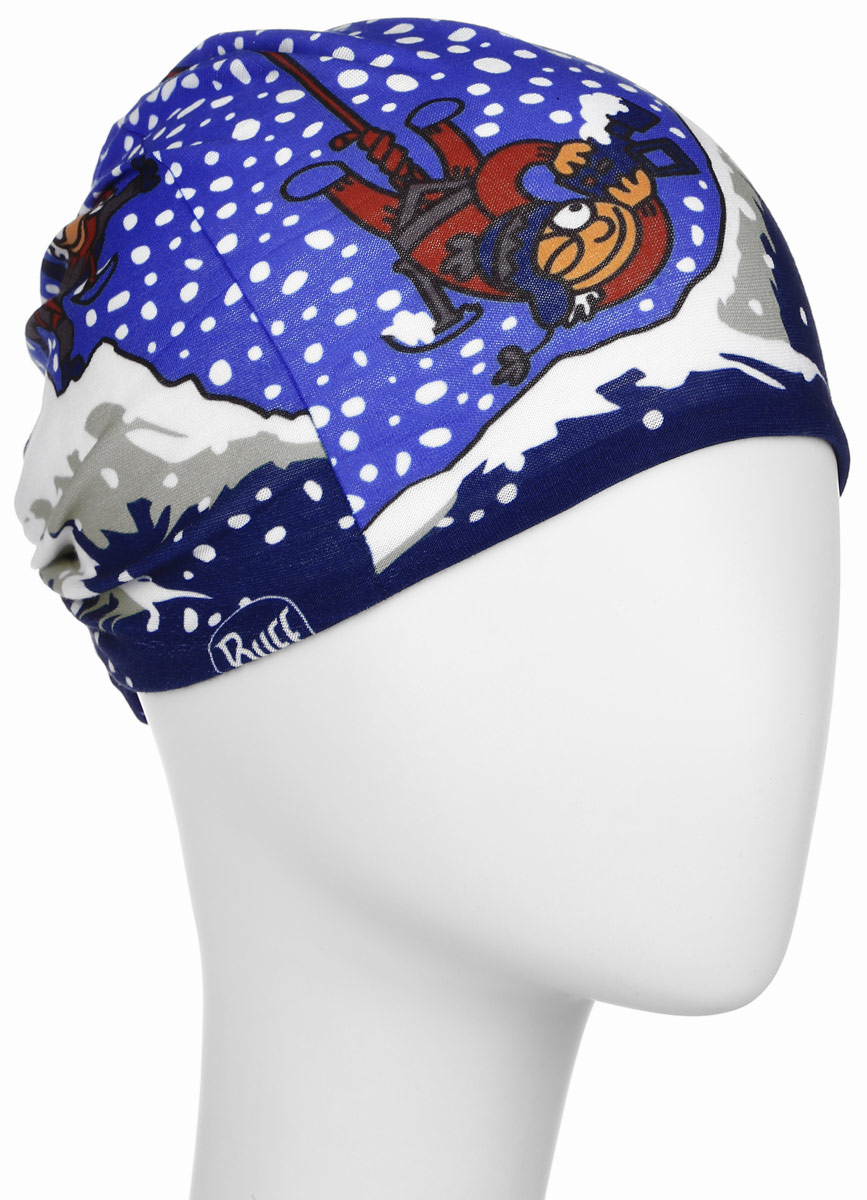 Бандана детская Original Kukuxumusu Alnanga. 108234.00108234.00 Бандана детская Original Kukuxumusu Alnanga. 108234.00108234.00Многофункциональная детская бандана из серии Kukuxumusu выполнена из мягкой микрофибры. Благодаря материалу Coolmax, влага моментально отводится наружу и высыхает, также обеспечивается 95% защита от ультрафиолетовых лучей. Специальная четырехканальная структура материала Coolmax Extreme формирует систему, которая выводит влагу наружу от кожи к внешнему слою ткани. Благодаря своевременному отводу влаги поддерживается нормальная температура тела, и снижается риск перегрева. Ткань обработана ионами серебра, обеспечивающими длительный антибактериальный эффект и предотвращающими появление запаха. Материал не теряет цвет и эластичность, не требует глажки. Бесшовная бандана-труба оформлена контрастным рисунком и фирменным логотипом бренда. Модель можно носить на шее и на голове, как шейный платок, маску, бандану, шапку и подшлемник. Изделие очень эластично и принимает практически любую форму. Свойства материала позволяют использовать бандану в любое время...