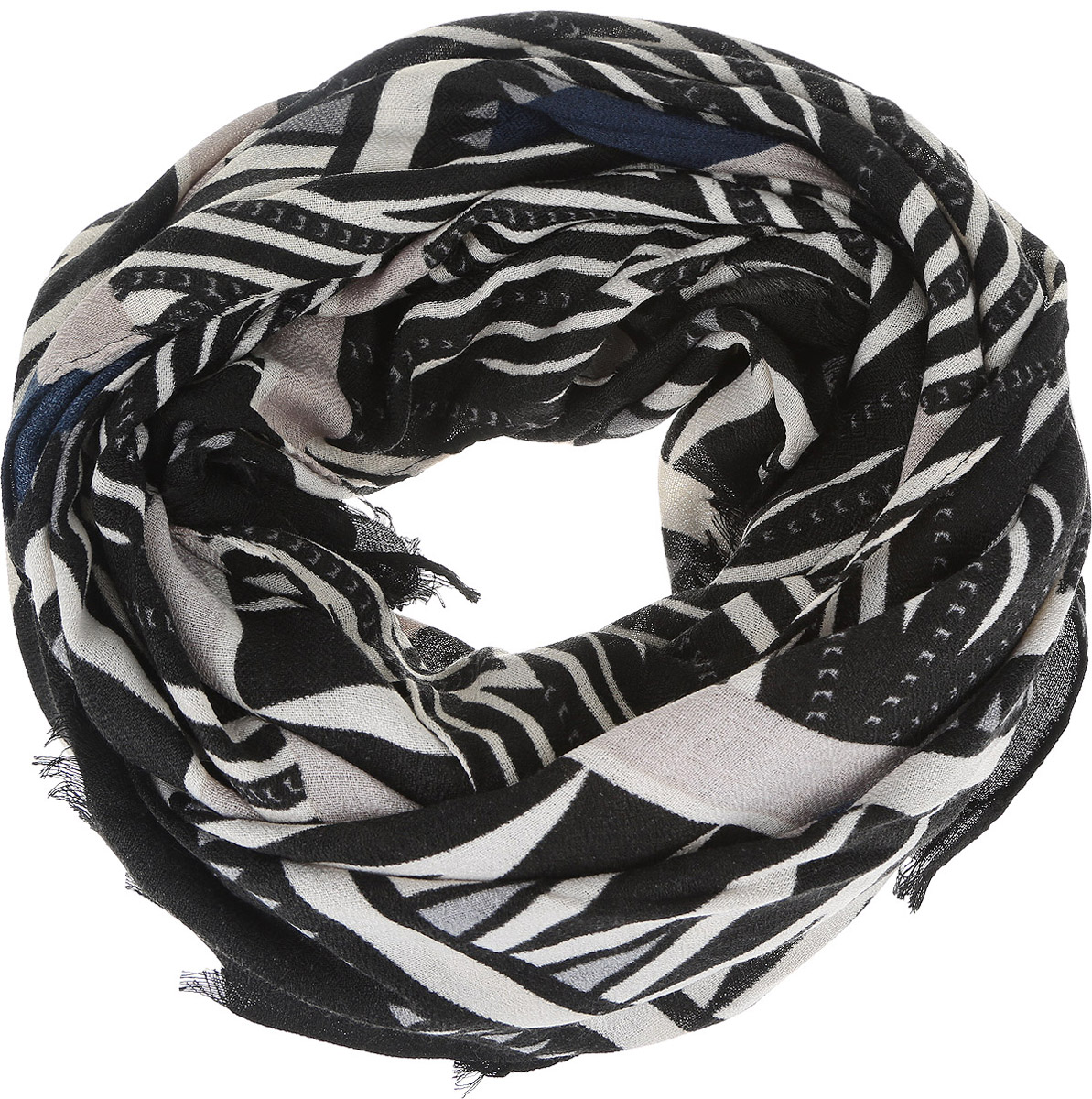 ПалантинB314_Dark Navy Printed ПалантинB314_Dark Navy PrintedЭлегантный палантин Baon согреет вас в непогоду и станет достойным завершением вашего образа. Палантин изготовлен из вискозы с добавлением шерсти. Он оформлен контрастным геометрическим принтом и дополнен тонкой бахромой по краю. Такой палантин превосходно дополнит любой наряд и подчеркнет ваш изысканный вкус. Легкий, теплый и изящный палантин принесет в ваш образ утонченность и шарм, и непременно вызовет восхищение окружающих.