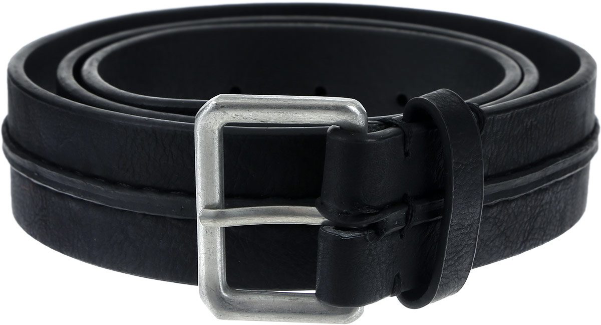 Ремень мужской. B886505B886505_Black Ремень мужской. B886505B886505_BlackСтильный мужской ремень Baon станет идеальным дополнением к вашему образу. Ремень изготовлен из качественного полиуретана зернистой текстуры и оформлен декоративной нашивкой. Длина ремня регулируется с помощью металлической пряжки. Такой ремень станет незаменимым аксессуаром в вашем гардеробе, который подчеркнет ваш стиль и индивидуальность.