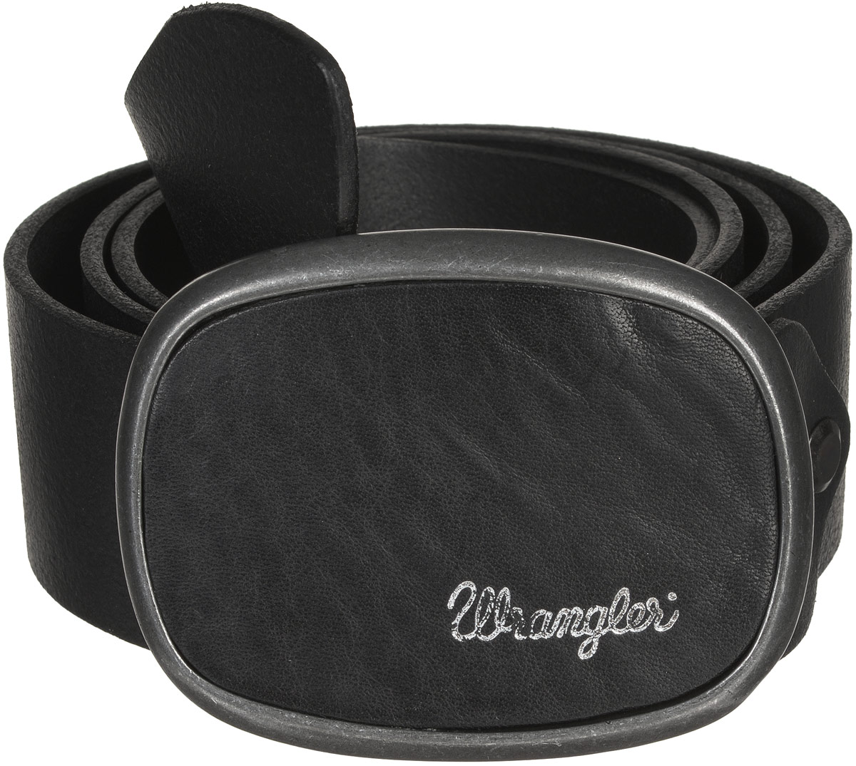 РеменьW0A58US01 РеменьW0A58US01Стильный женский ремень Wrangler станет великолепным дополнением к вашему образу. Ремень изготовлен из натуральной коровьей кожи. Изделие дополнено оригинальной металлической пряжкой с кожаной вставкой, оформленной надписью с названием бренда. Пряжка позволит вам легко и быстро зафиксировать ремень и отрегулировать его длину. Такой ремень позволит вам подчеркнуть свою индивидуальность и станет незаменимой вещью в вашем гардеробе.