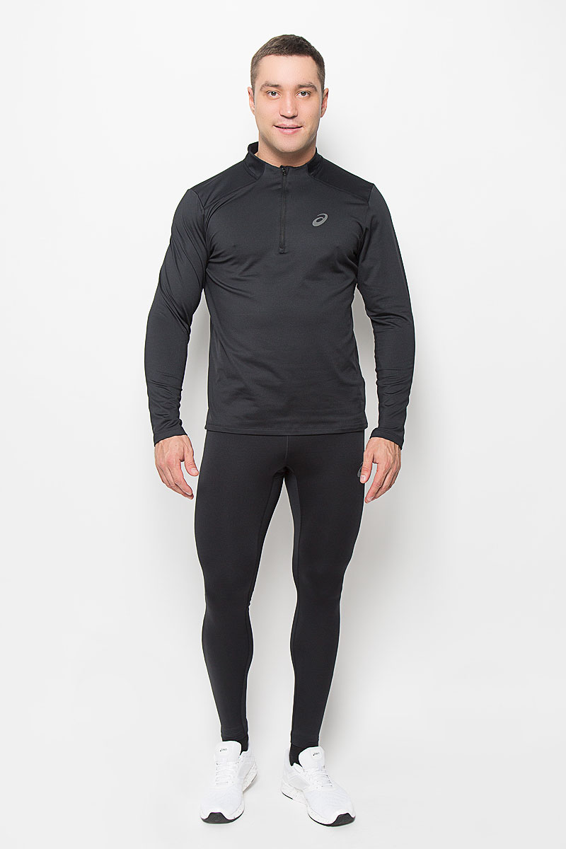 Лонгслив134090-0904 Лонгслив134090-0904Мужская водолазка для бега Asics Ess Winter 1/2 Zip, выполненная из эластичного полиэстера, великолепно подойдет для занятий спортом в прохладные дни. Такой материал великолепно пропускает воздух, обеспечивая необходимую вентиляцию, приятен к телу и превосходно тянется, обеспечивая комфортную посадку по фигуре. Водолазка с длинными рукавами имеет удобные плоские швы. Воротник-стойка на застежке-молнии позволяет защитить шею от холода и ветра, а специальная вставка предотвращает натирание подбородка. Водолазка оформлена светоотражающим логотипом бренда спереди. Такая водолазка будет дарить вам комфорт в течение всего дня, в ней вы всегда будете чувствовать себя уверенно и уютно и непременно достигнете новых спортивных высот.