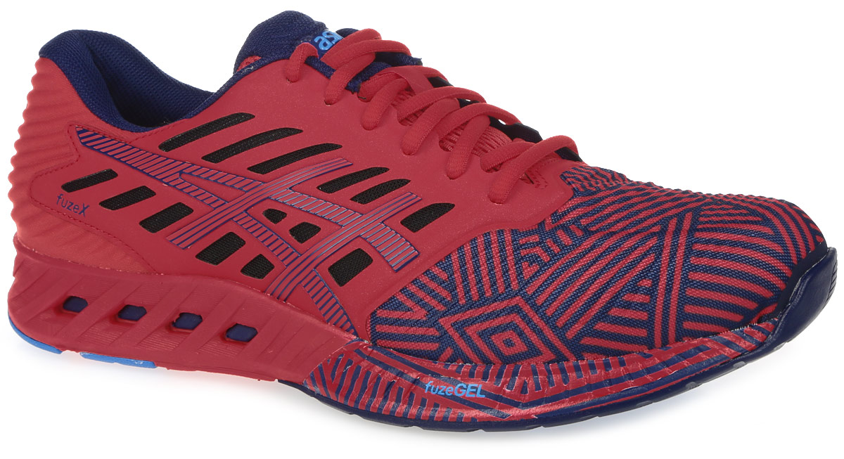 КроссовкиT6K3N-2349 КроссовкиT6K3N-2349В кроссовках Fuzex от Asics сочетаются малый вес с защитой и амортизацией. Модель выполнена из текстиля и дополнена накладками из ПВХ. Внутренняя поверхность из текстиля не натирает. Стелька из материала ЭВА с текстильной поверхностью комфортна при движении. Классическая шнуровка надежно зафиксирует изделие на ноге. Промежуточная подошва fuzeGEL равномерно распределяет вес и позволяет преодолевать и длинные дистанции. Благодаря опущенной на 8 мм пятке вы сможете прочувствовать рельеф поверхности. Уплотненный задник и боковые накладки обеспечивают поддержку стопы. Рифление на подошве обеспечивает отличное сцепление с любой поверхностью.
