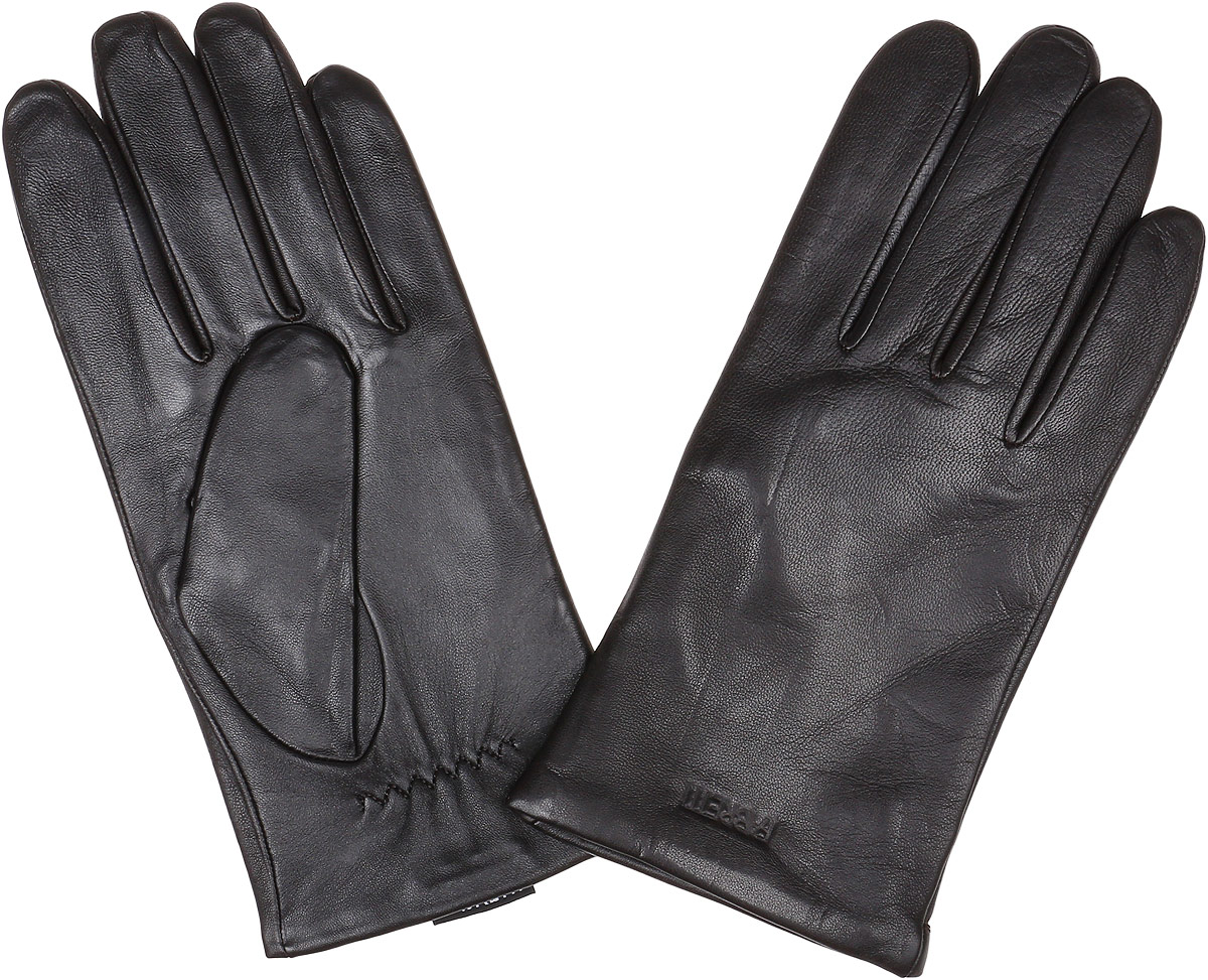 ПерчаткиS1.35-1 black ПерчаткиS1.35-1 blackМужские перчатки Fabretti Touch Screen не только защитят ваши руки от холода, но и станут незаменимым аксессуаром. Модель изготовлена из натуральной кожи на подкладке из шерсти с добавлением кашемира. Современные технологии обработки кожи позволяют работать с любыми сенсорными дисплеями, не снимая перчатки. Модель выполнена в лаконичном стиле и дополнена надписью бренда. Перчатки Fabretti станут завершающим и подчеркивающим элементом вашего стиля.