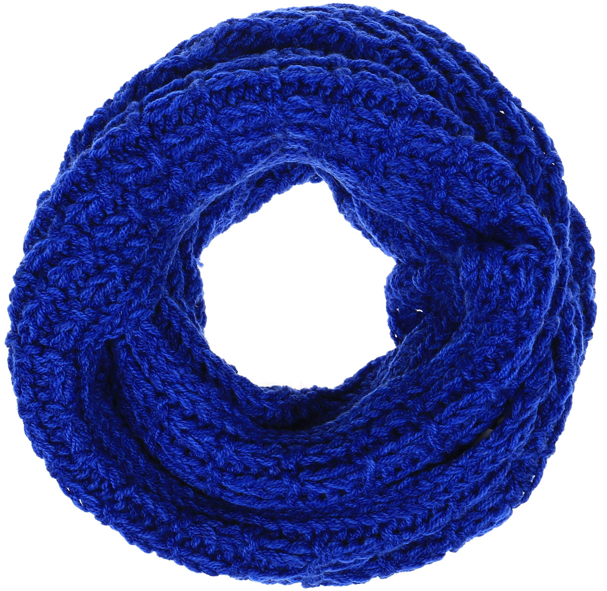 Снуд-хомутB330_MAJOLICA BLUE Снуд-хомутB330_MAJOLICA BLUEЖенский вязаный снуд-хомут Baon выполнен из высококачественной пряжи из шерсти и акрила. Модель связана кольцом и имеет крупную свободную вязку