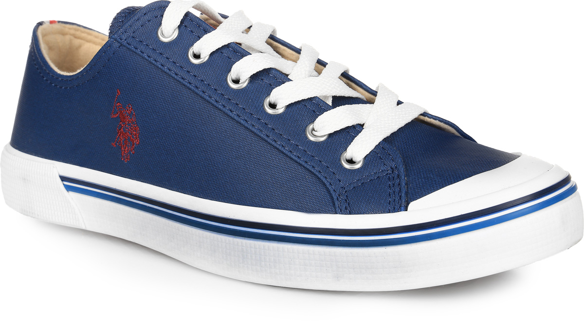 КедыS081SZ033UMCK6ALEX-320 КедыS081SZ033UMCK6ALEX-320Кеды U.S. Polo Assn. выполнены из искусственной кожи и резины. Модель оформлена вышивкой с логотипом бренда. Задник оформлен фирменной нашивкой и вставкой. На ноге модель фиксируется с помощью шнуровки. Внутренняя поверхность выполнена из утепленного мягкого текстиля. Стелька выполнена из ЭВА-материала с текстильной поверхностью. Подошва изготовлена из прочного и гибкого полиуретана. Подошва оснащена протектором, который гарантирует отличное сцепление с любой поверхностью.