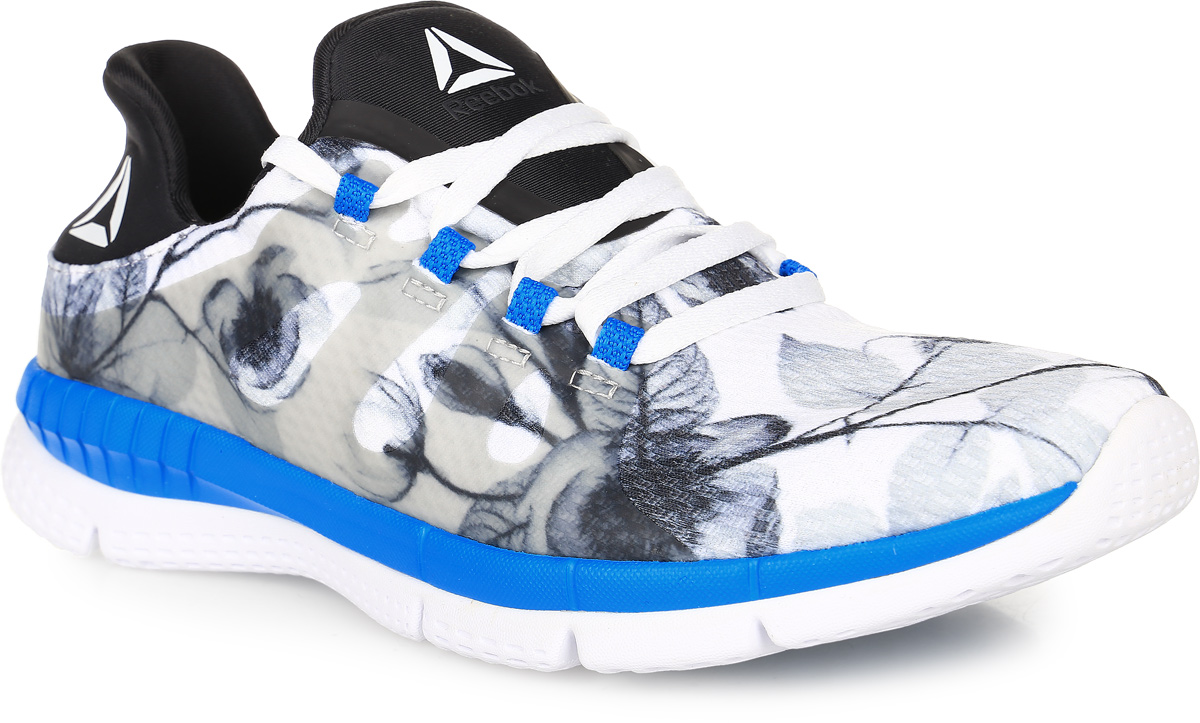 КроссовкиAR3071 КроссовкиAR3071Кроссовки Reebok Zprint Her G выполнены и з высококачественного текстиля с элементами из полимерного материала. Модель оформлена оригинальным цветочным принтом. Язычок оформлен фирменной надписью с названием и логотипом бренда. На ноге модель фиксируется с помощью шнуровки. Эластичный текстильный задник создаст комфорт при движении и предотвратит натирание ноги. Внутренняя поверхность выполнена из текстиля, который обеспечит воздухообмен. Стелька выполнена из мягкого ЭВА-материала с текстильной поверхностью. Подошва изготовлена из легкой и пластичной резины. Также подошва оснащена протектором, который обеспечит отличное сцепление с любой поверхностью.