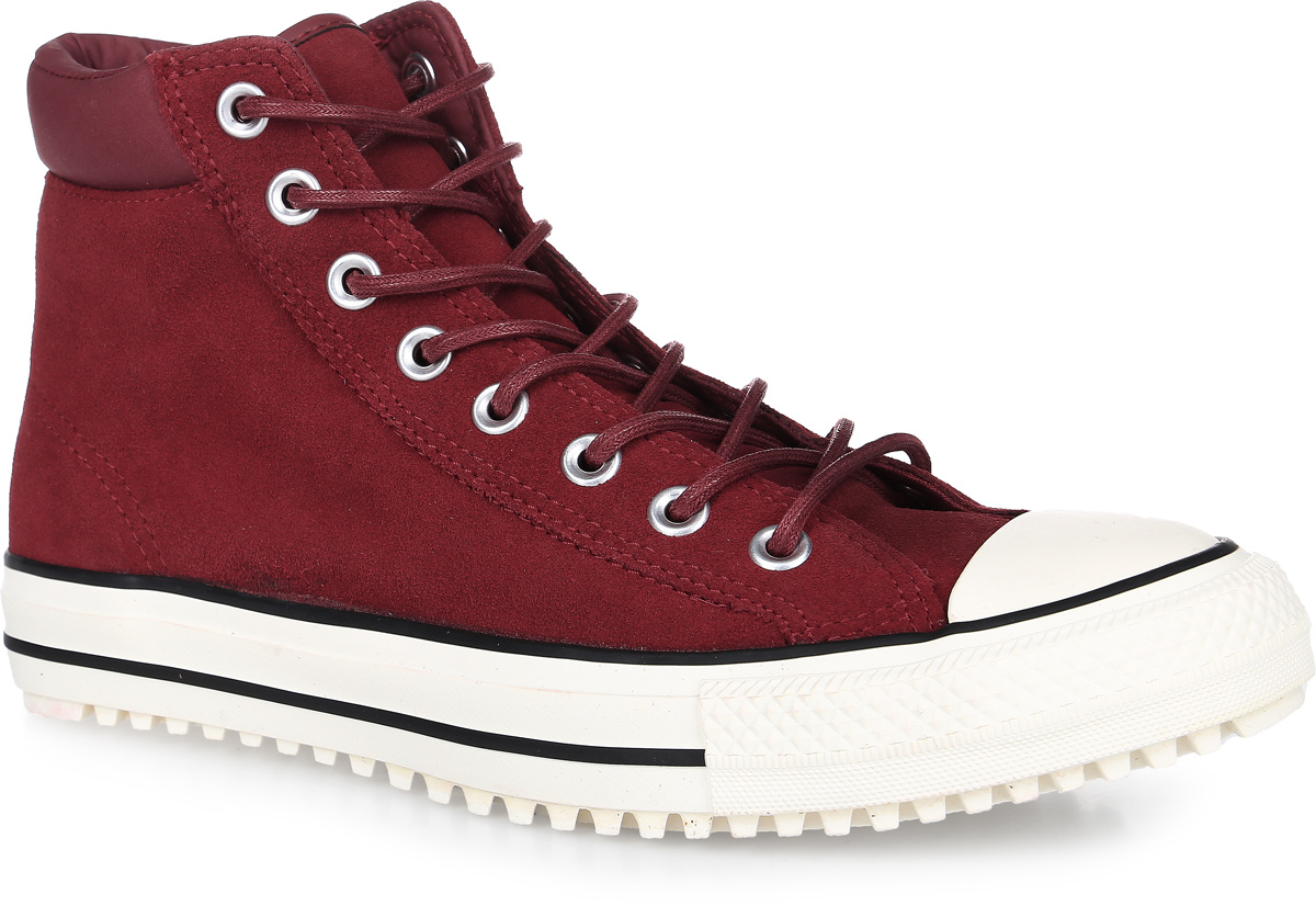 Кеды153677 Кеды153677Кеды Converse Chuck Taylor All Star Converse Boot Pc выполнены из натурального велюраи оформлены фирменной нашивкой. Модель дополнена текстильным мягким кантом, который создаст комфорт при ходьбе и предотвратит натирание ноги. На ноге модель фиксируется с помощью шнурков. Внутренняя поверхность выполнена из текстиля. Стелька выполнена из мягкого ЭВА-материала с текстильной поверхностью. Подошва выполнена из высококачественной резины и дополнена протектором, который гарантирует отличное сцепление с любой поверхностью.
