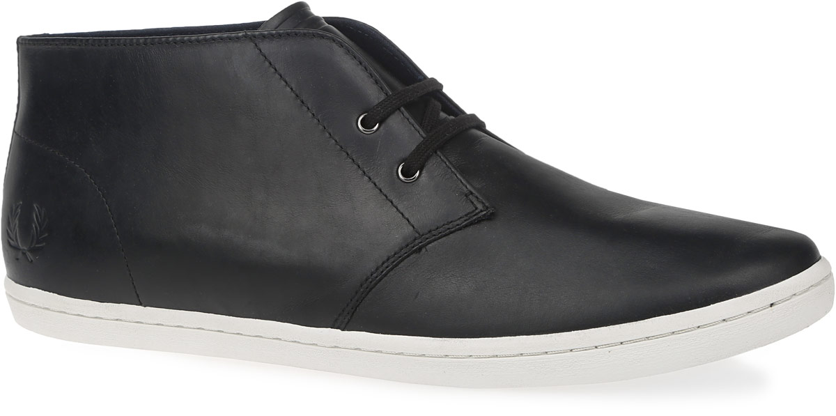 КедыB9081-102 КедыB9081-102Мужские кеды Byron Mid Leather от Fred Perry выполнены из высококачественной натуральной кожи. Боковая сторона декорирована тиснением в виде логотипа бренда. Модель на классической шнуровке. Подкладка и стелька изготовлены из текстиля. Подошва из прочной резины оснащена рифлением.