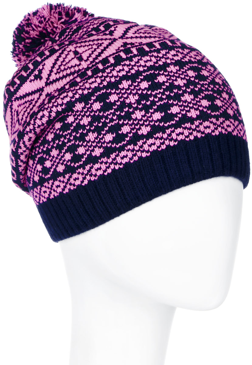 ШапкаRLH6861/2 ШапкаRLH6861/2Теплая женская Elfrio шапка, выполненная из 100% акрила, отлично дополнит ваш образ в холодную погоду. Подкладка выполнена из теплого флиса. Шапка двойная оформлена контрастным принтом с узорами и дополнена на макушке пушистым помпоном. Модель составит идеальный комплект с модной верхней одеждой, в ней вам будет уютно и тепло. Уважаемые клиенты! Размер, доступный для заказа, является обхватом головы.