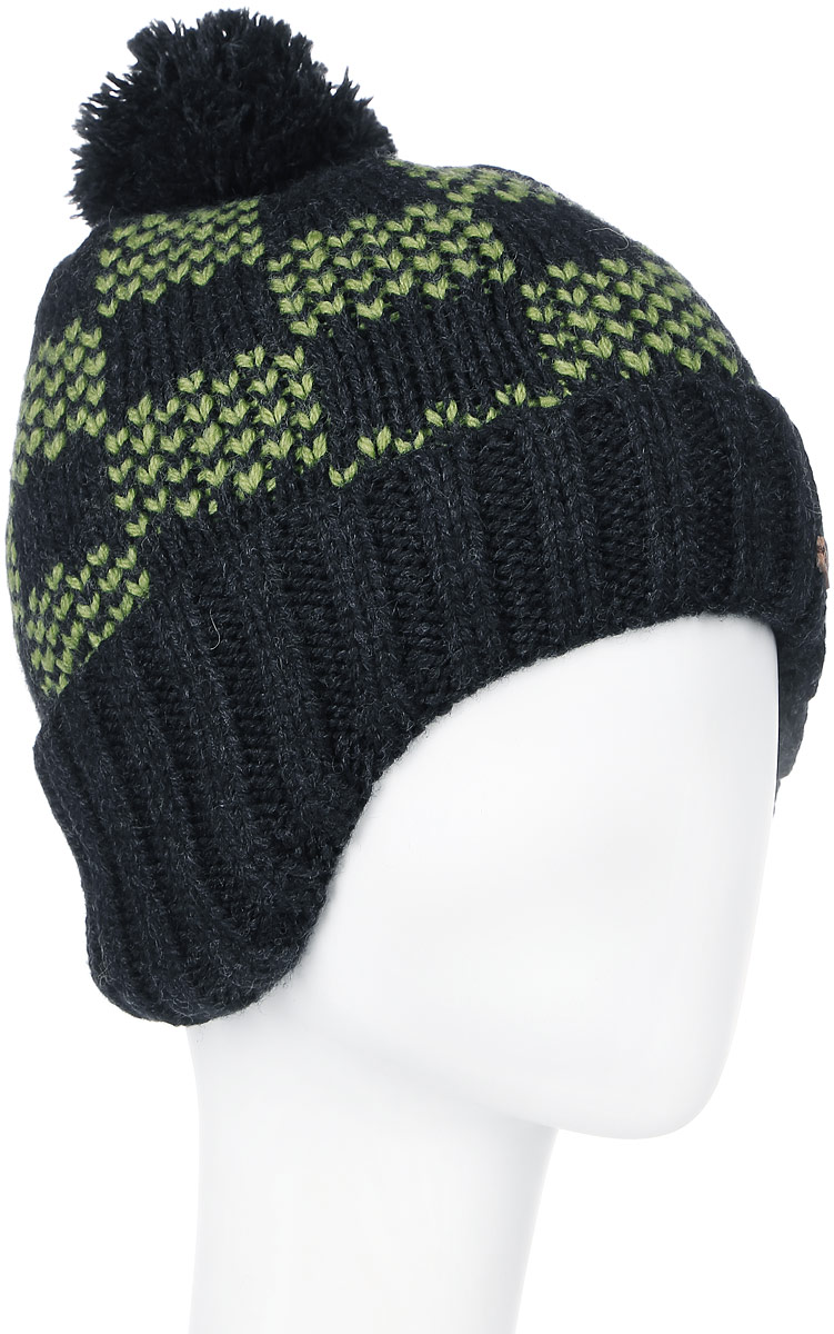 ШапкаMBU5037/2 ШапкаMBU5037/2Теплая детская шапка Marhatter отлично дополнит образ вашего ребенка в холодную погоду. Сочетание шерсти и акрила максимально сохраняет тепло и обеспечивает удобную посадку. Подкладка выполнена из мягкого флиса. Шапка оформлена контрастным принтом, низ изделия выполнен резинкой. По бокам модель немного удлинена, а на макушке дополнена пушистым помпоном. Уважаемые клиенты! Размер, доступный для заказа, является обхватом головы.