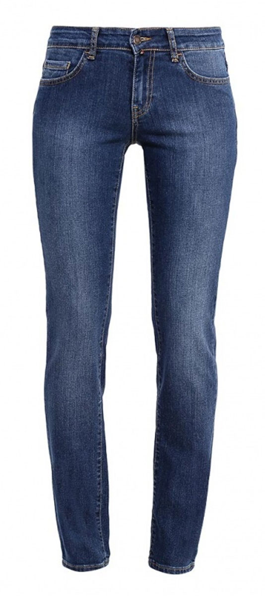 Джинсы265047_19202_Blue denim Paris str., w.dark Джинсы265047_19202_Blue denim Paris str., w.darkЖенские джинсы F5 выполнены из эластичного хлопка. Модель застегивается на пуговицу в талии и ширинку на молнии. Спереди джинсы дополнены двумя втачными карманами и одним секретным кармашком, сзади двумя накладными карманами.