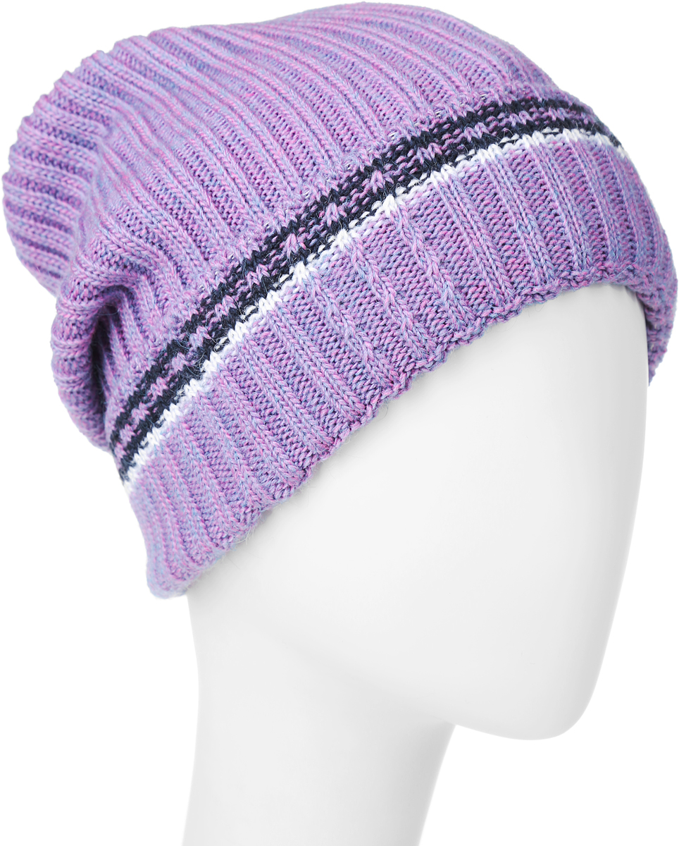 ШапкаRWH6493/2 ШапкаRWH6493/2Теплая женская Elfrio шапка, выполненная из 100% акрила, отлично дополнит ваш образ в холодную погоду. Подкладка выполнена из мягкого флиса. Удлиненная шапка имеет небольшой отворот, оформленный контрастными полосками. Модель составит идеальный комплект с модной верхней одеждой, в ней вам будет уютно и тепло. Уважаемые клиенты! Размер, доступный для заказа, является обхватом головы.