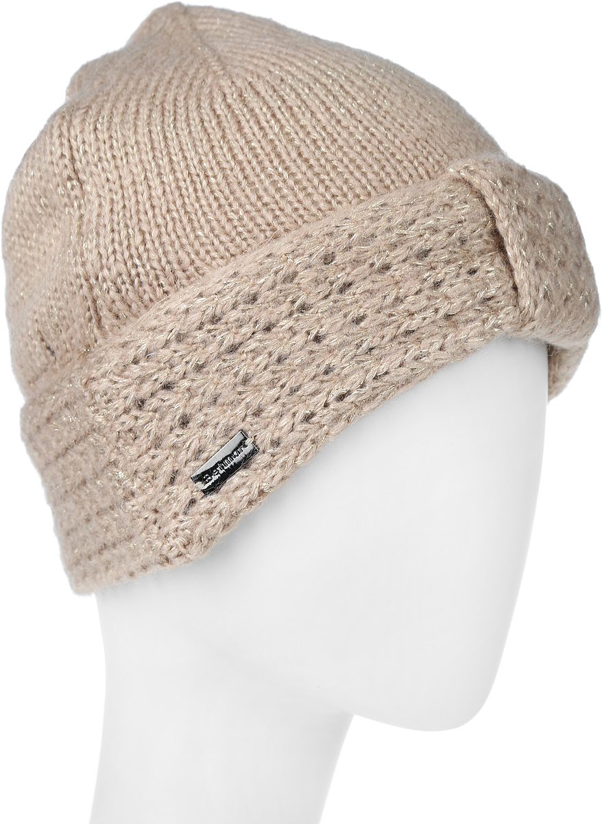 ШапкаB1289H TURBAN ШапкаB1289H TURBANСтильная женская шапка Betmar удивительно стильная и женственная с вкраплениями тончайшей золотой нити. Шапка выполнена из акрила с добавлением металлика, что позволяет ей великолепно сохранять тепло и обеспечивает высокую эластичность и удобство посадки. Модель украшена лентой по окружности и бантом сбоку. Тёплая модель для холодной зимы. Уважаемые клиенты! Размер, доступный для заказа, является обхватом головы.