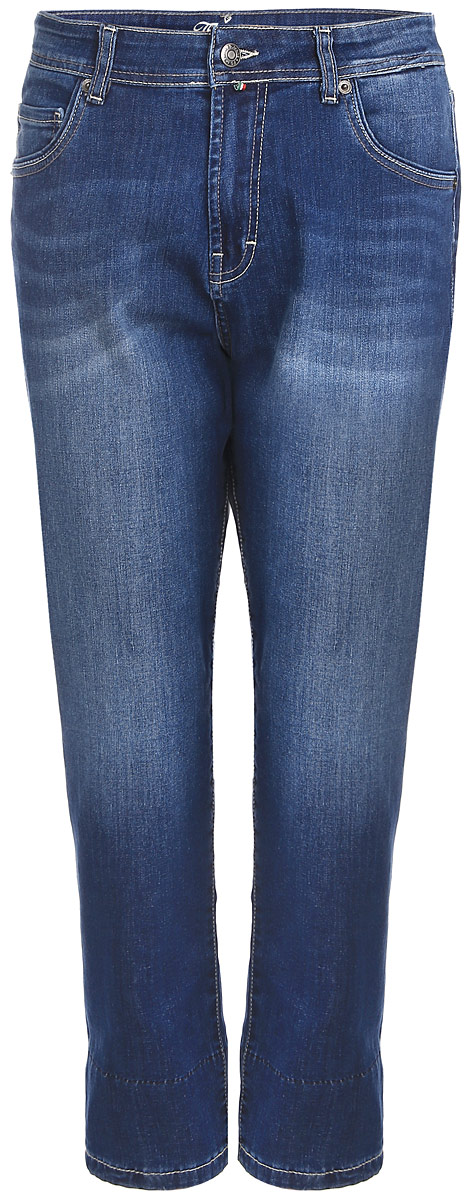 Джинсы160255_19732_Blue denim BR.2 str., w.medium Джинсы160255_19732_Blue denim BR.2 str., w.mediumСтильные женские джинсы F5 изготовлены из хлопка с добавлением спандекса. Джинсы-бойфренды с завышенной посадкой застегиваются на пуговицу в поясе и ширинку на застежке-молнии. На поясе предусмотрены шлевки для ремня. Спереди модель оформлена двумя втачными карманами и накладным кармашком, а сзади - двумя накладными карманами. Джинсы оформлены эффектом потертости, контрастной прострочкой и перманентными складками.