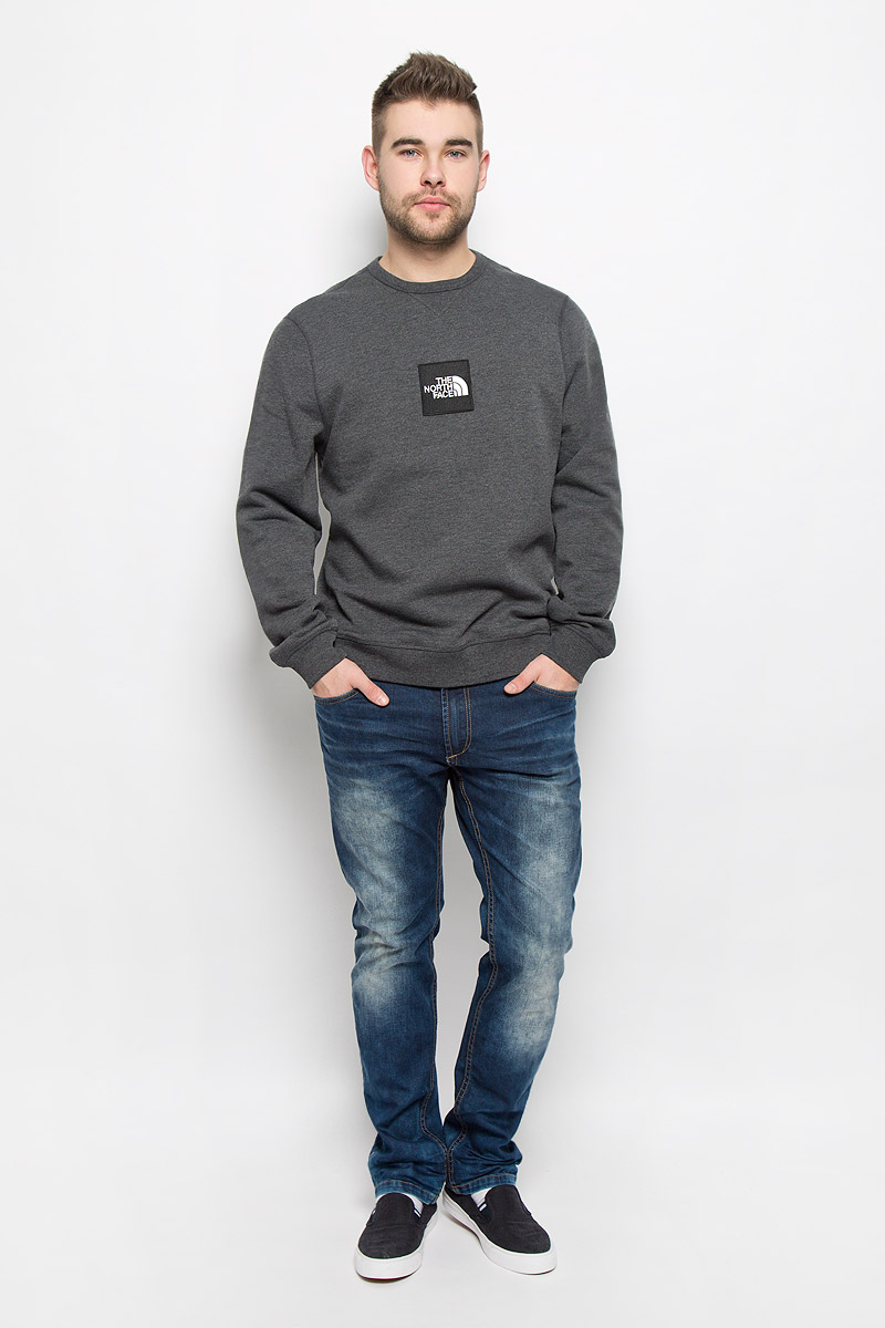 СвитшотT92TUWJBU СвитшотT92TUWJBUСвитшот мужской The North Face M Fine Crew Sweat выполнен из хлопка с добавлением полиэстера. Свитшот с круглым вырезом горловины и длинными рукавами. Вырез горловины, манжеты и низ модели связаны резинкой. Изделие оформлено фирменной нашивкой.