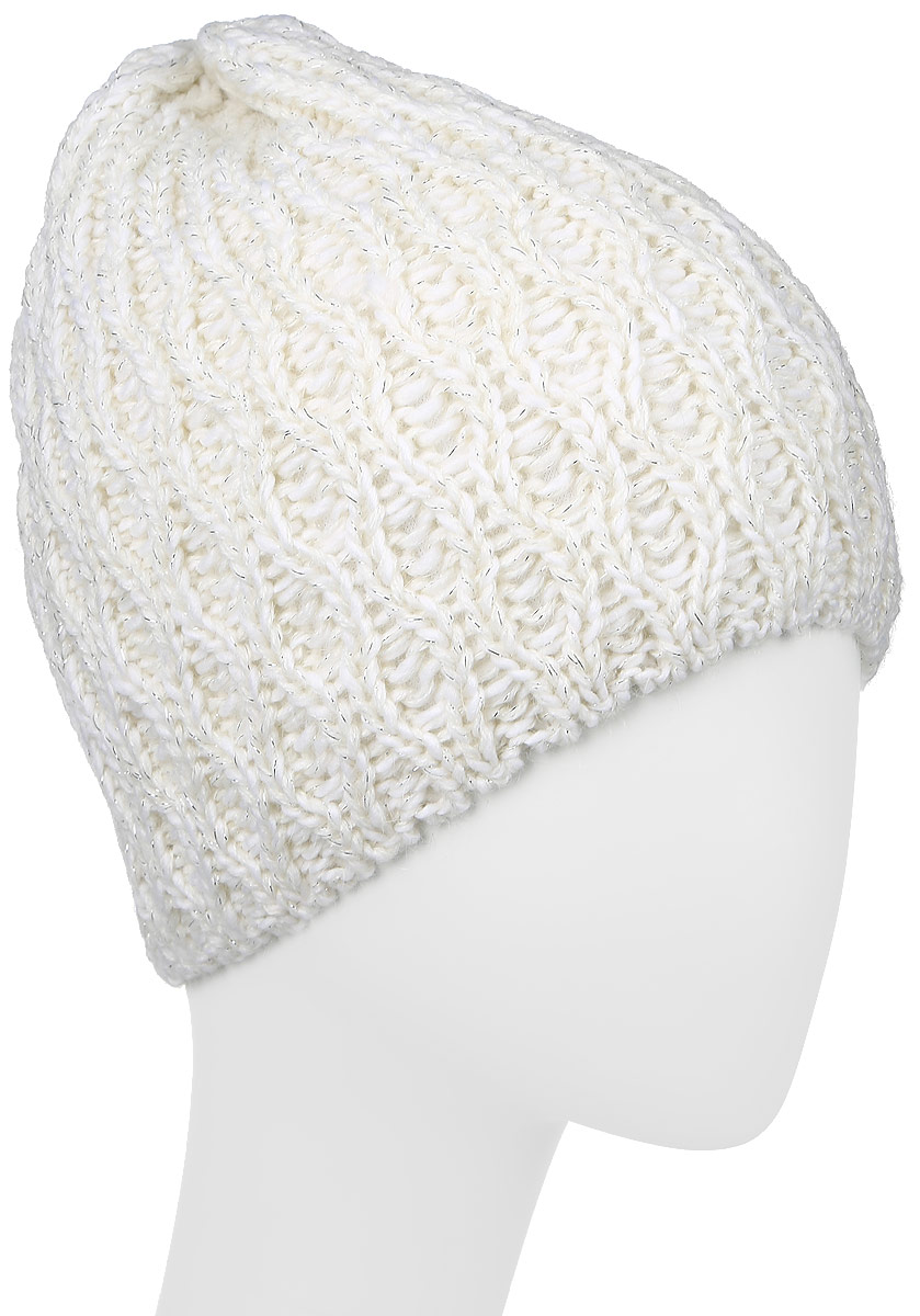 ШапкаMWH6292/2 ШапкаMWH6292/2Теплая шапка Marhatter выполнена из высококачественного акрила и теплой шерсти. Подкладка выполнена из мягкого флиса. Удлиненная двойная шапка оформлена крупной вязкой и дополнена блестящим люрексом. Уважаемые клиенты! Размер, доступный для заказа, является обхватом головы.