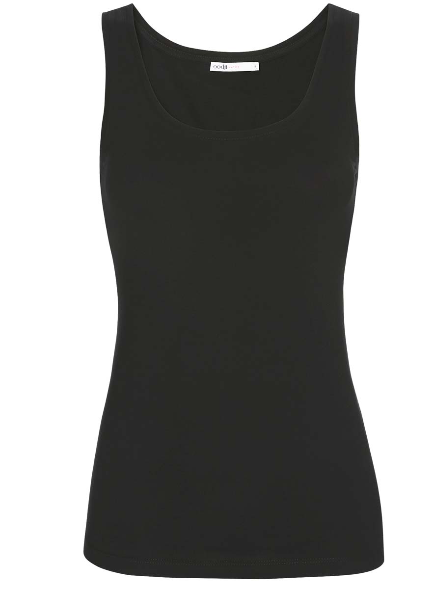 Майка14315002B/46154/4D01N Майка14315002B/46154/4D01NЖенская майка oodji Ultra изготовлена из натурального хлопка. Модель с круглым вырезом горловины выполнена в лаконичном дизайне.