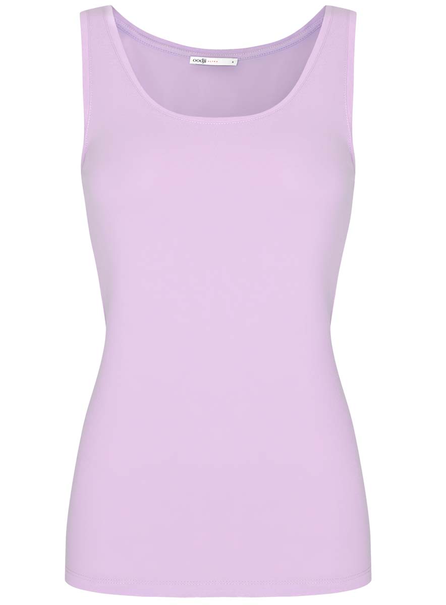 Майка14315002B/46154/4D01N Майка14315002B/46154/4D01NЖенская майка oodji Ultra изготовлена из натурального хлопка. Модель с круглым вырезом горловины выполнена в лаконичном дизайне.