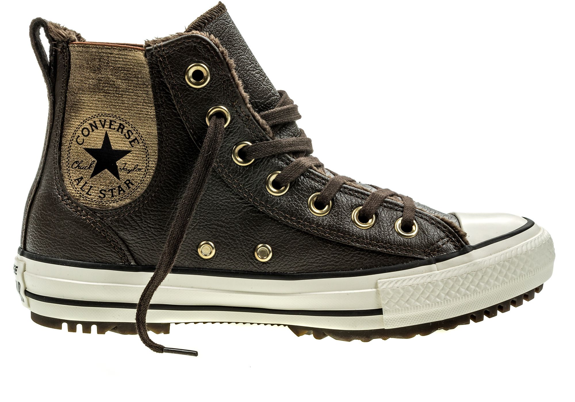 Кеды553391 Кеды553391Модные женские кеды Chuck Taylor All Star Chelsea Boot Leather + Fur от Converse выполнены из натуральной кожи. По бокам модель дополнена эластичными вставками. Мыс модели защищен прорезиненной вставкой. Внутренняя поверхность и стелька из искусственного меха не дадут ногам замерзнуть. Шнуровка надежно зафиксирует модель на ноге. Подошва дополнена рифлением.