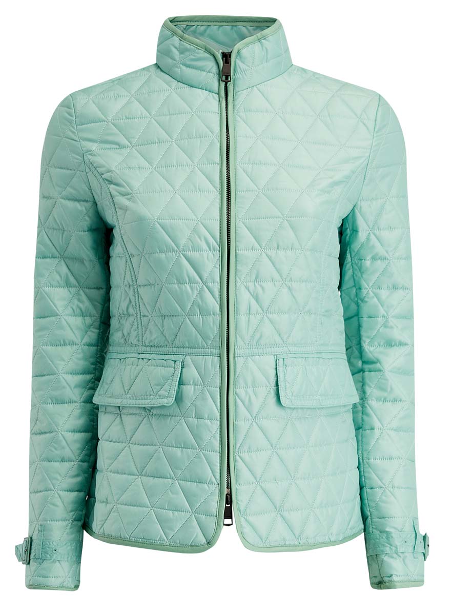 Куртка28304006/43618/7900N Куртка28304006/43618/7900NЖенская куртка oodji Collection выполнена из 100% полиэстера. В качестве подкладки и наполнителя также используется полиэстер. Модель с воротником-стойкой застегивается на застежку-молнию с двумя бегунками и имеет внутреннюю ветрозащитную планку. Объем по низу рукава регулируется за счет ремешка с пряжкой. В среднем шве спинки расположена небольшая шлица. Спереди расположены два прорезных кармана с клапанами. Куртка декорирована элементами из искусственной кожи.