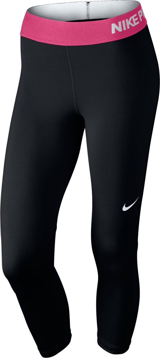 Капри725468-010 Капри725468-010Леггинсы NIKE PRO COOL CAPRI идеально подходят для тренировок. Изготовленные из эластичного материала Dri-FIT обеспечивает комфорт, сетчатый материал под коленями отлично справляется с терморегуляцией. Плотный эластичный пояс облегает и фиксируется на талии.