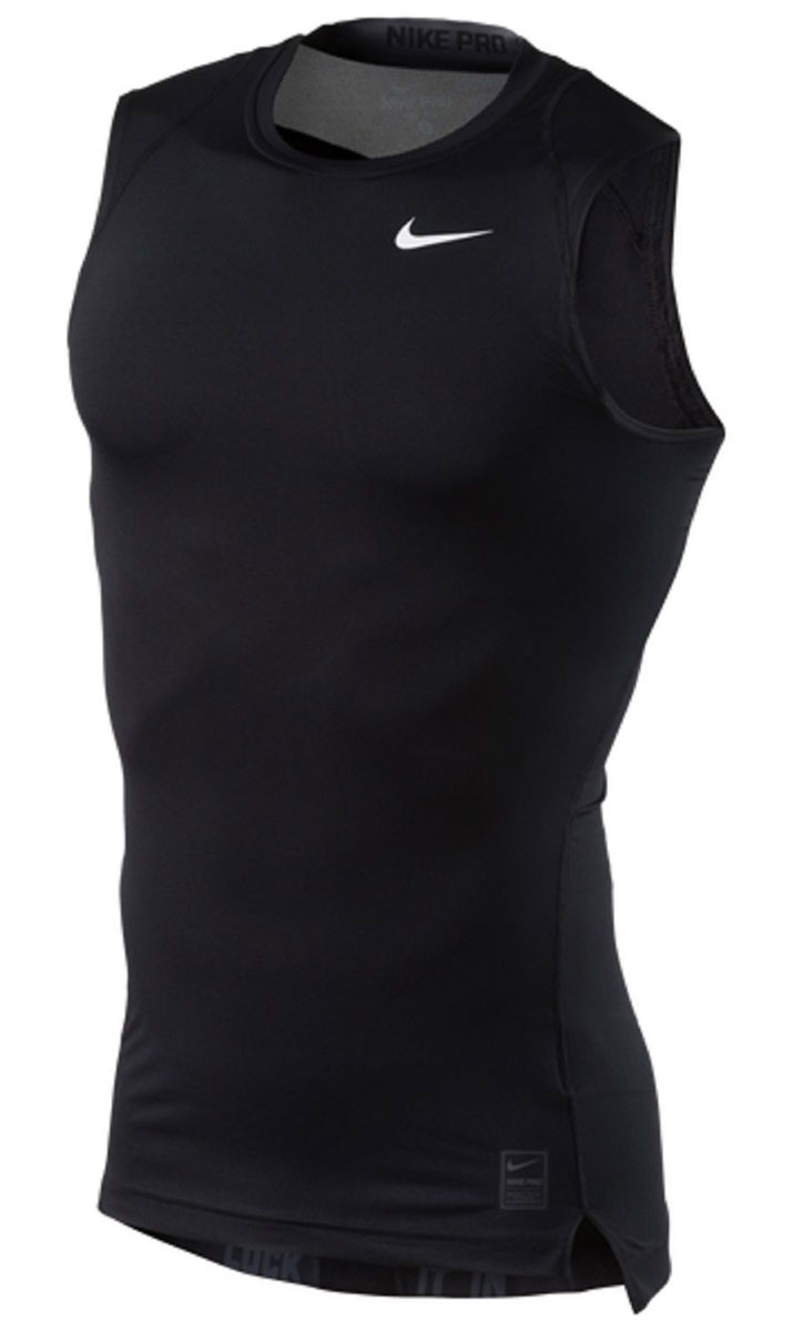 Майка703092-010 Майка703092-010Футболка Nike Cool Comp из качественной ткани Dri-FIT, которая не задерживает влагу, оставляя кожу сухой. Округлая горловина, плоские швы.