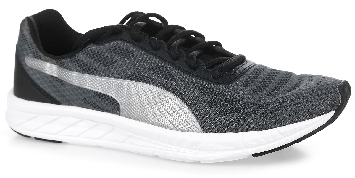 Кроссовки18905101 Кроссовки18905101Совершенно новая модель Puma Propel со стильным современным силуэтом предназначена для легкого амортизированного бега. Верх выполнен из легкого дышащего текстиля. Двухслойный сетчатый материал позволяет воздуху свободно циркулировкать. Бесшовная конструкция верха с наплавленными деталями обеспечивает минимальный вес обуви и улучшает скоростные свойства. Классическая шнуровка надежно фиксирует изделие на ноге. Прочная подошва с рифлением гарантирует сцепление с любой поверхностью. Сверхлегкой и эластичной беговой обуви придан модный дизайн. Язычок оформлен фирменным логотипом бренда. Отличный вариант для стильных и активных людей.