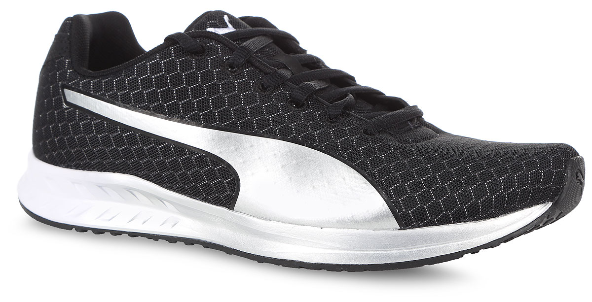 Кроссовки18904201 Кроссовки18904201Кроссовки Puma Burst Metal Wn s выполнены из сетчатого текстиля и оформлены фирменной нашивкой из ПВХ. На ноге модель фиксируется с помощью шнурков. Мягкий кант создает комфорт при ходьбе и предотвращают натирание ноги. Внутренняя поверхность выполнена из текстиля, который обеспечит воздухообмен. Стелька выполнена из мягкого ЭВА-материала с текстильной поверхностью. Подошва изготовлена из высококачественной резины и дополнена протектором, который гарантирует отличное сцепление с любой поверхностью.