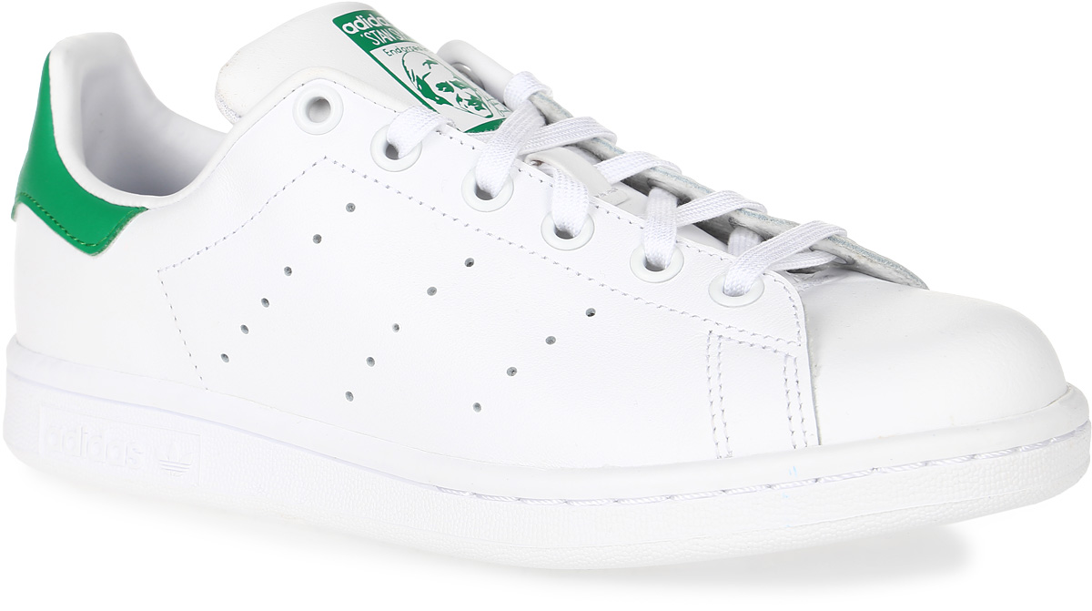 КроссовкиM20605 КроссовкиM20605Культовые кроссовки Stan Smith для юных модников. Модель из прочной кожи дополнена мягкой подкладкой из махрового трикотажа и искусственной кожи. Классические перфорированные три полоски, стелька OrthoLite® и резиновая подошва. Верх из натуральной кожи. Подкладка из мягкого футера и искусственной кожи. Антимикробная стелька OrthoLite® отводит влагу. Цепкая резиновая подошва.