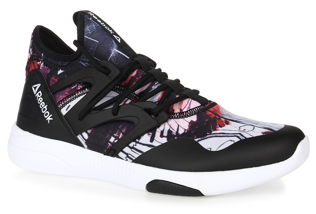 КроссовкиAQ9885 КроссовкиAQ9885Высокие кроссовки Hayas от Reebok - настоящая находка для любителей танцевальных тренировок. В них вам гарантирована надежная поддержка даже во время самых интенсивных движений. Подошва 3D Ultralite эффективно поглощает энергию удара и обеспечивает амортизацию, а технология TurnZone и специальные канавки из ТПУ увеличивают гибкость передней части стопы, не утяжеляя ее и не стесняя вас во время тренировки. Формованная стелька Ortholite обеспечивает дополнительную амортизацию. Классическая шнуровка надежно фиксирует модель на ноге.
