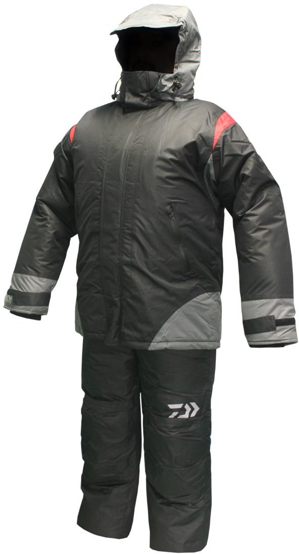 Костюм рыболовный1305R Костюм рыболовный1305RКостюм зимний Daiwa 3 в 1. Комплектация: полукомбинезон, утепляющая куртка второго слоя, верхняя куртка. Полукомбинезон классический с высокой спинкой и нагрудником. Поясные утяжки на липучке для точнойрегулировки размера. Раструб штанин расширенный на молнии для удобства расположения поверх зимней обуви. Два боковых кармана с застежкой влагозащитной молнией. В коленной и ягодичной части установлены смягчеющие и утепляющие вкладыши из вспененных пластин для дополнительной защиты при соприкосновении с холодными поверхностями при ловле с колена и/или длительном сидячем положении. Материал полукомбинезона: Верх - Мембрана 5000/5000. Утеплитель: Холофайбер 200 г/м2. Подкладка: ПЭ 190 г/м2. Утепляющая куртка второго слоя предназначена для использования как дополнительный утепляющий слой. Куртка пристегивается к основной на молнию. Рукава фиксируются специальной стропой с кнопкой. Верхняя ткань куртки простегана с утеплителем, что позволяет не...