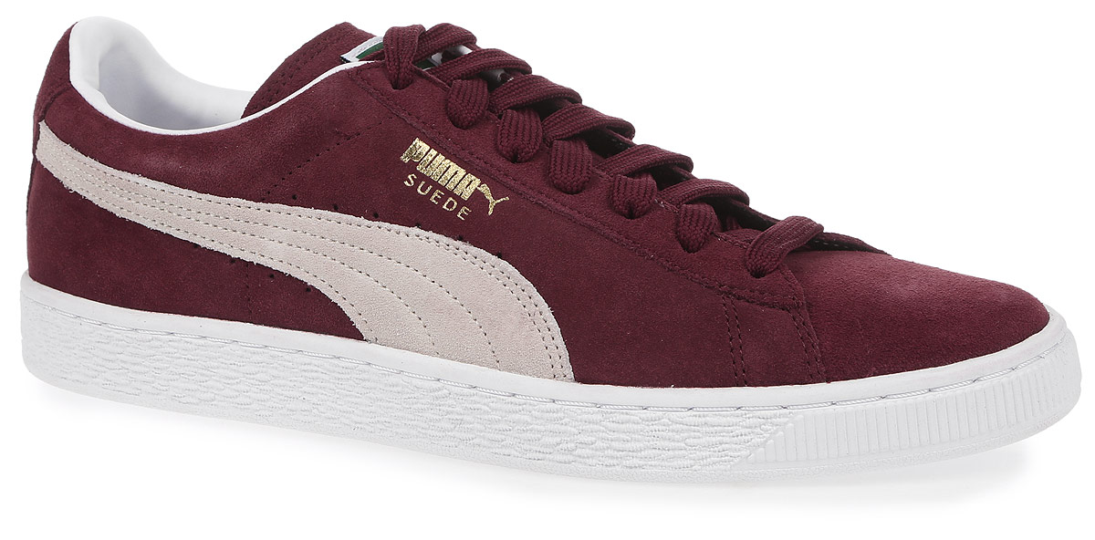 Кеды35263475 Кеды35263475Мужские кеды Puma Suede Classic+ - самая легендарная и популярная модель компании Puma. Предлагающие защиту стопы и хорошую гибкость, кеды прекрасно подходят для долгих прогулок или для катания на скейтборде. Они надежно фиксируют ногу, поэтому ничто не будет отвлекать вас. Модель оформлена логотипом бренда Puma. Верх выполнен из натуральной замши. Резиновая подошва с рельефной поверхностью обеспечивает идеальное сцепление с любыми поверхностями. Промежуточная подошва, способная поглощать ударные воздействия на стопу, обеспечивает упругую амортизацию. Замшевые кеды Puma Suede Classic+ будут по достоинству оценены стильными молодыми людьми.