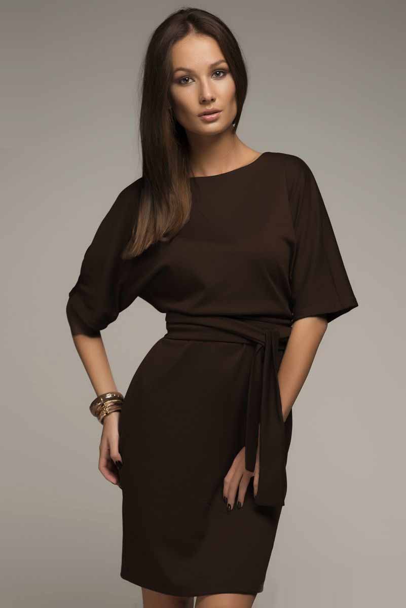ПлатьеDM00211 ПлатьеDM00211Платье 1001 Dress фасона летучая мышь в стиле 80-х годов. Выполнено из универсального джерси – очень красиво садится по фигуре, износостойкое, прослужит не один сезон. Одна из любимых моделей наших покупательниц.