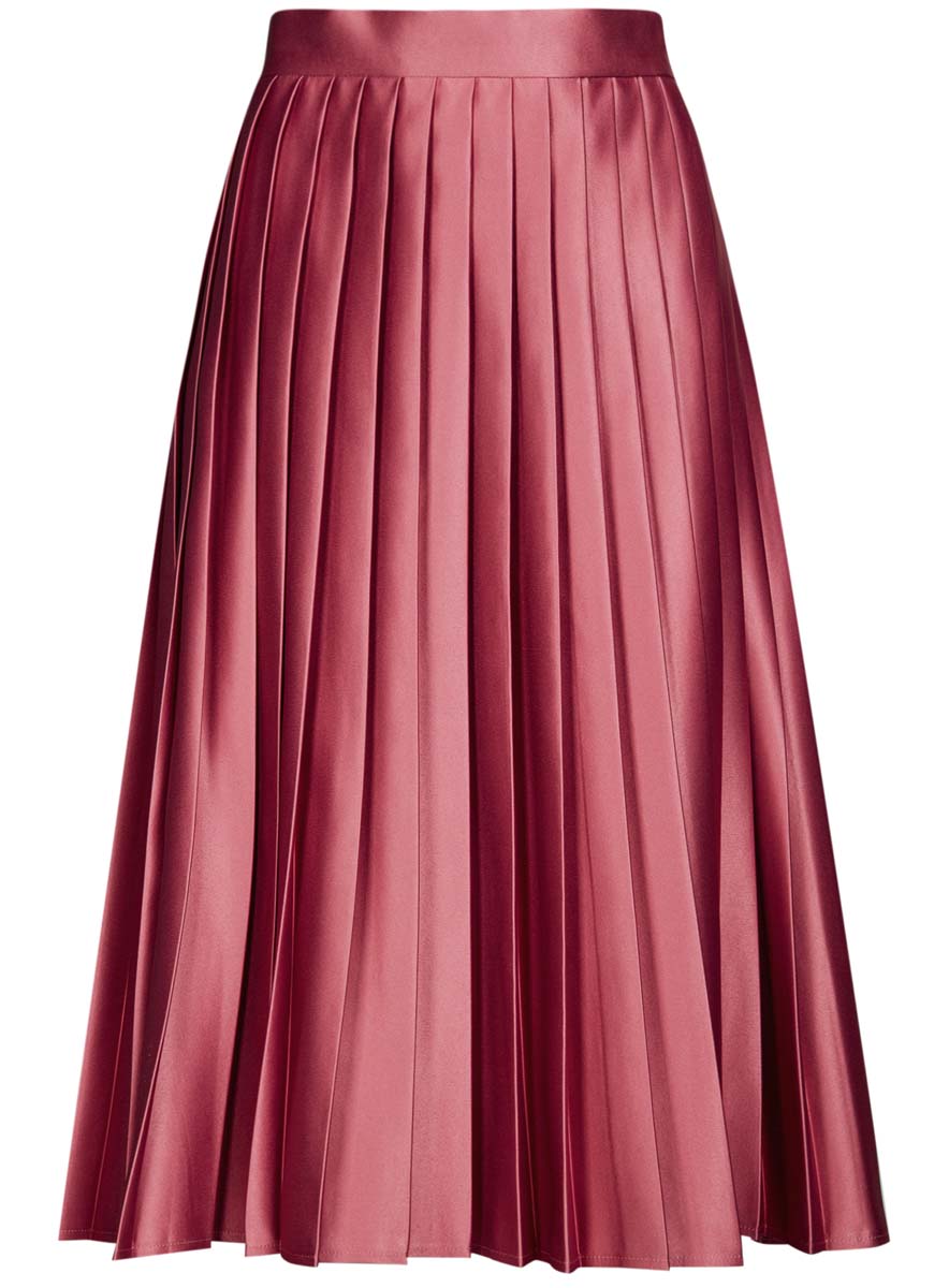 Юбка21606021/24393/2900N Юбка21606021/24393/2900NЮбка в складку oodji Collection изготовлена из полиэстера - износостойкого не мнущегося быстросохнущего материала и имеет длину миди. Так же изделие обладает средней посадкой на талии и застегивается сбоку на молнию.