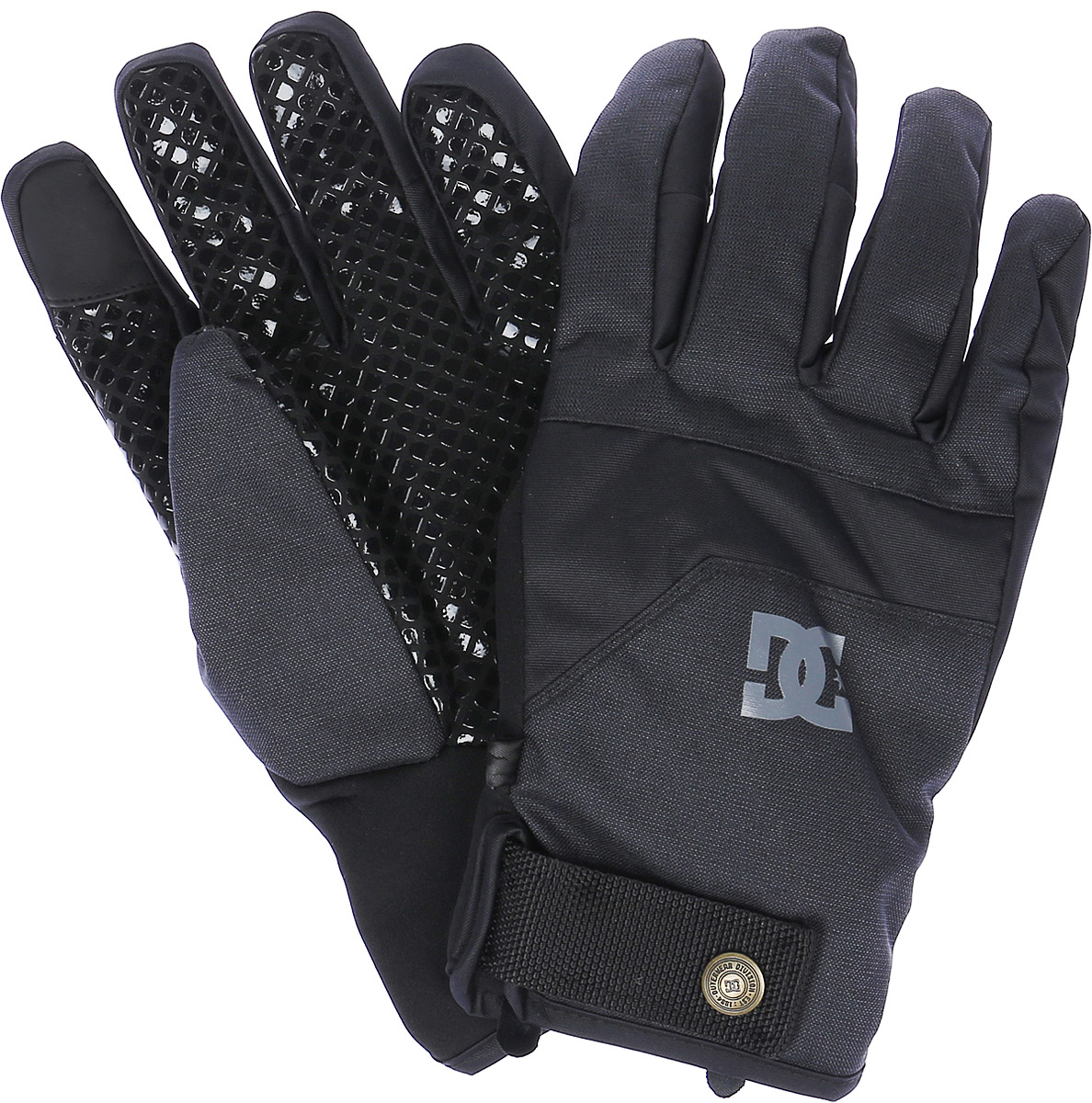 ПерчаткиEDYHN03015-GHA0 ПерчаткиEDYHN03015-GHA0Стильные мужские перчатки DC Shoes Antuco Glove выполнены из высококачественного комбинированного материала, который не пропускает воду. Модель оформлена декоративной прострочкой и принтом с изображением логотипа бренда. Перчатки дополнены эластичными резинками и хлястиками с липучками, которые надежно зафиксируют модель на запястье, не сдавливая его. Внутренняя поверхность выполнена из мягкого утепленного полиэстера. Также перчатки оснащены застежкой-фастексом и специальной нашивкой на указательном пальце для сенсорных экранов.