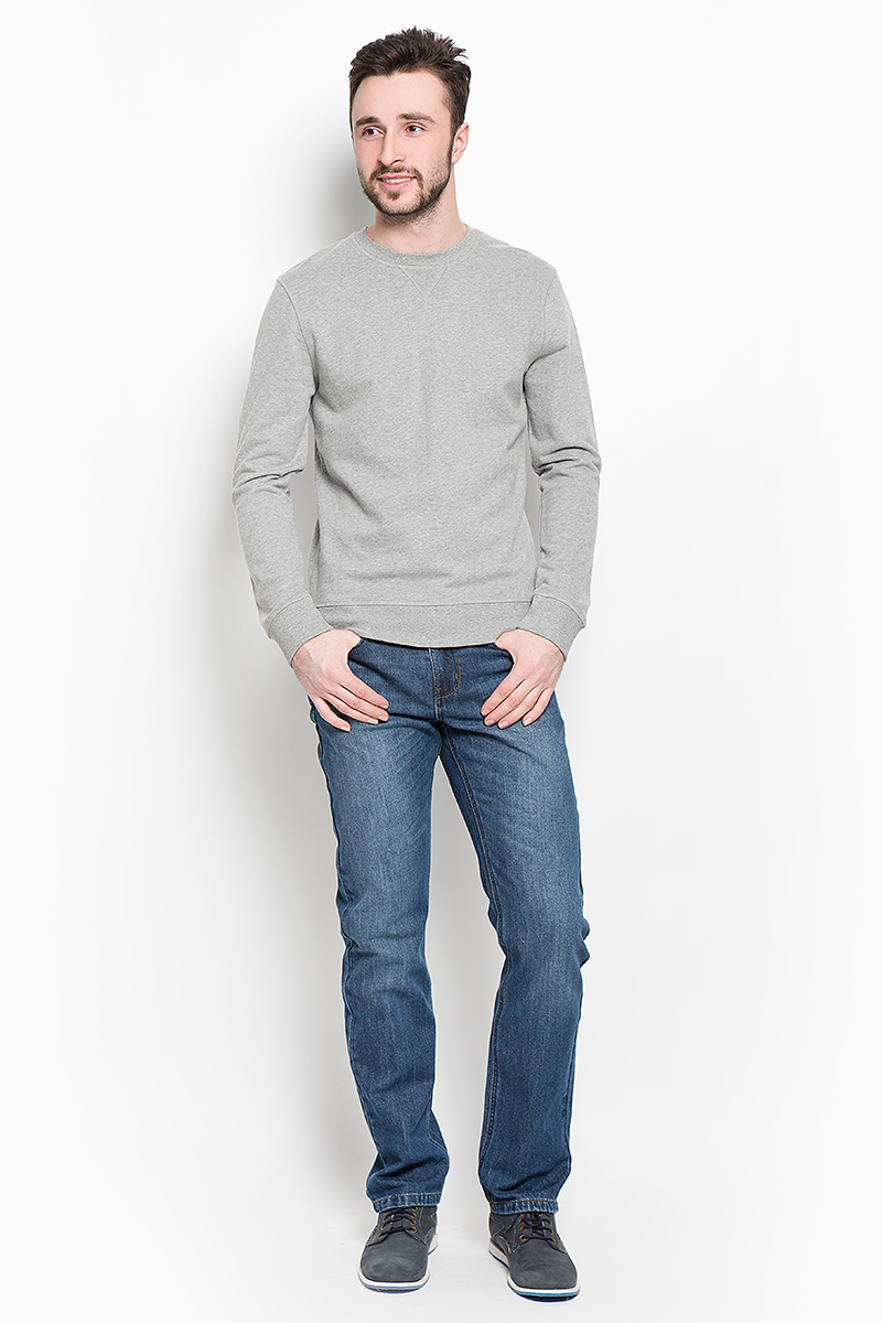 Свитшот16053566_Light Grey Melange Свитшот16053566_Light Grey MelangeСтильный мужской свитшот Selected Homme Indigo, изготовленный из хлопка с добавлением вискозы, мягкий и приятный на ощупь, не сковывает движений и обеспечивает наибольший комфорт. Модель с круглым вырезом горловины и длинными рукавами выполнена в лаконичном стиле. Манжеты рукавов, горловина и низ изделия дополнены трикотажными резинками.