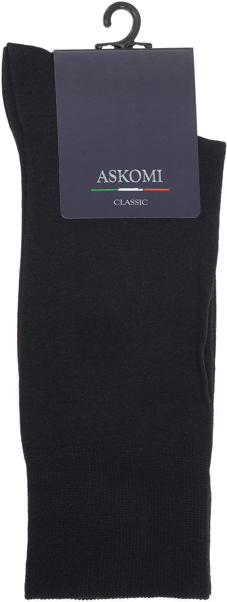 НоскиАМ-5100_8101 НоскиАМ-5100_8101Мужские носки Askomi Classic выполнены из хлопка с добавлением полиамида и лайкры, что является оптимальным сочетанием волокон. Дополнены двойным бортом для плотной фиксации, не пережимающим сосуды. Кеттельный шов не ощутим для ноги.