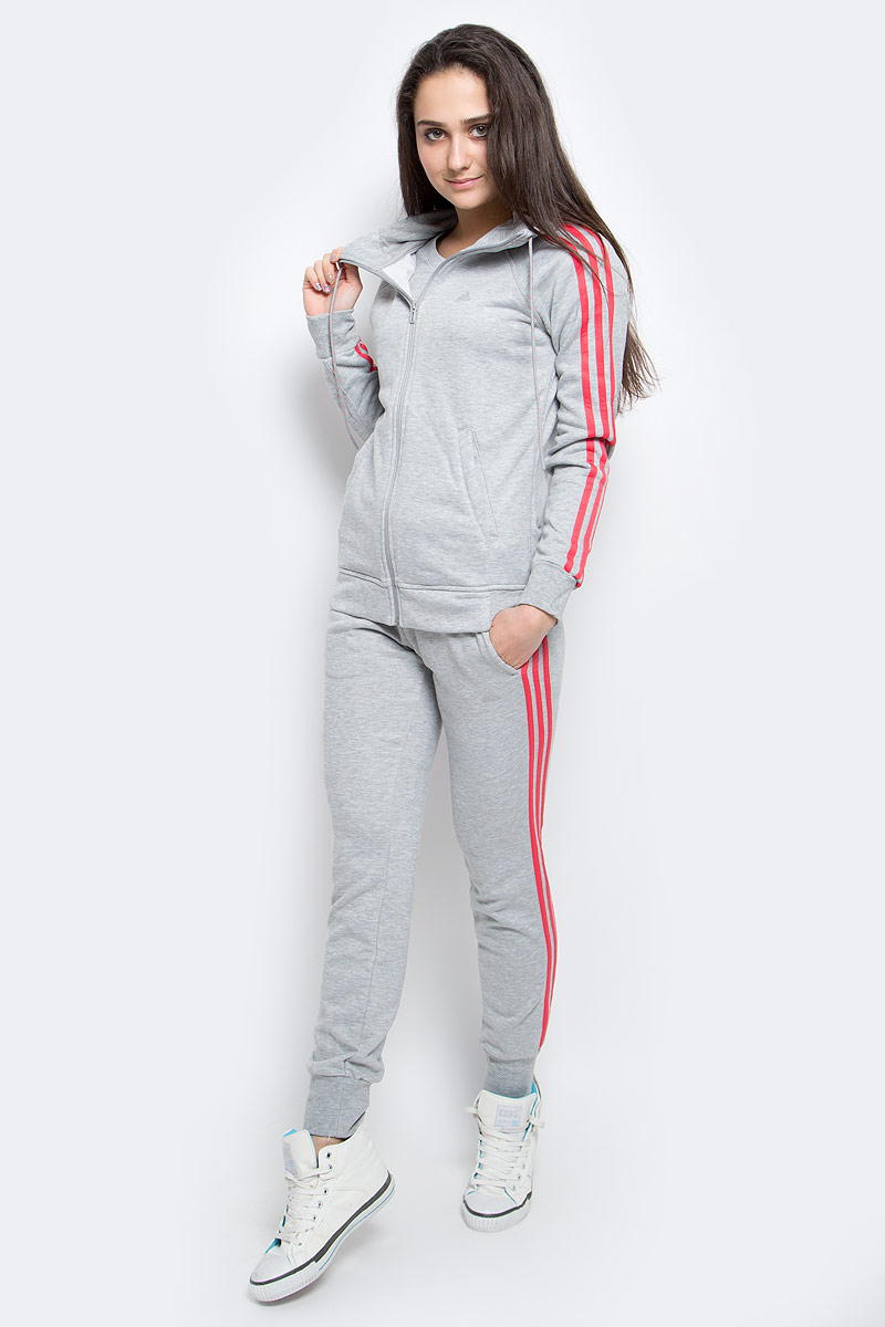 ТолстовкаAY4803 ТолстовкаAY4803ТОЛСТОВКА ESSENTIALS 3-STRIPES. В этой уютной женской толстовке тебе будет тепло и комфортно. Модель выполнена из отводящей влагу ткани, которая сохраняет ощущение свежести до конца тренировки.