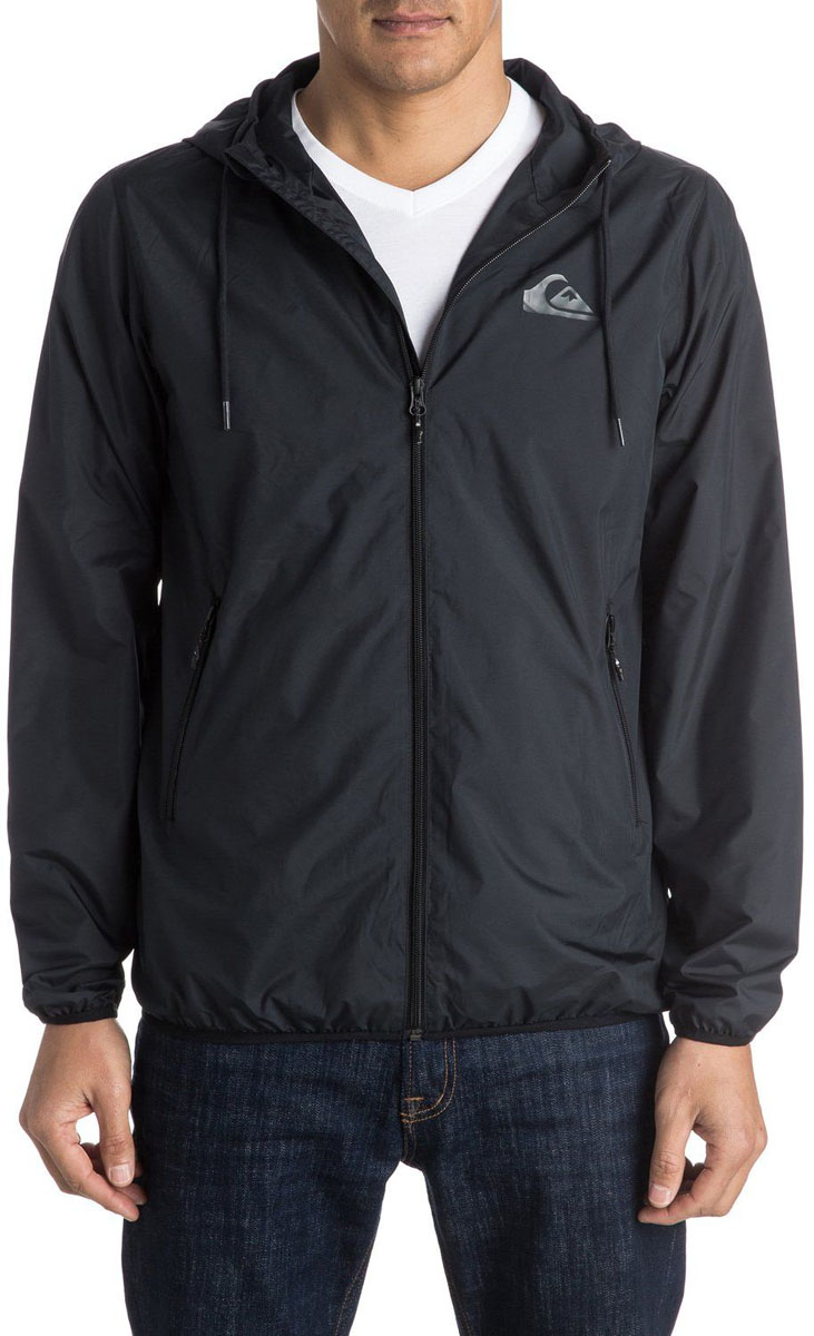 КурткаEQYJK03238-KVJ0 КурткаEQYJK03238-KVJ0Мужская куртка для Quiksilver выполнена из полиэстера. Модель с длинными рукавами и капюшоном застегивается на застежку-молнию. Изделие имеет спереди два врезных кармана. Рукава и низ куртки дополнены эластичными резинками.