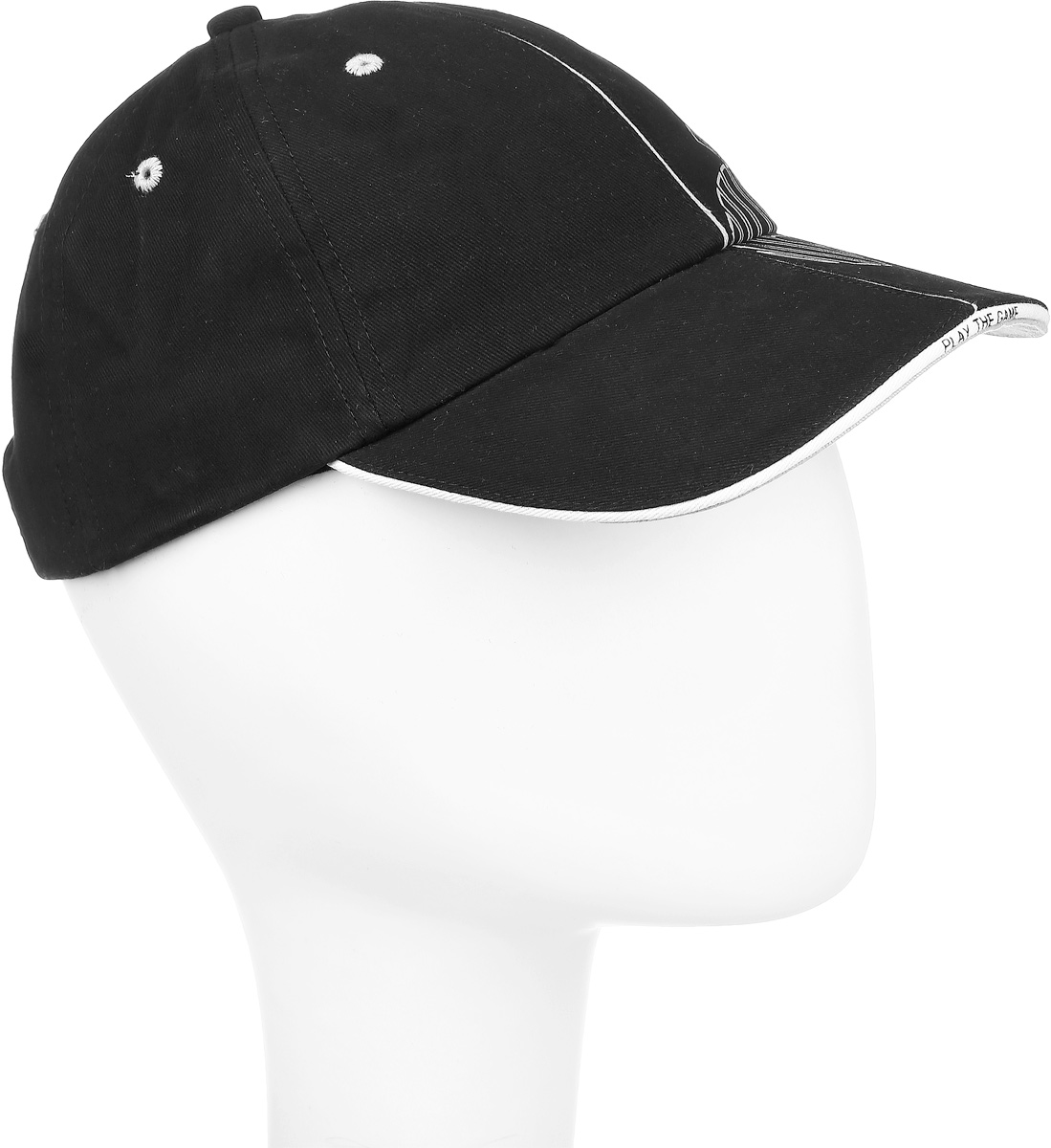 Бейсболка124230_black/grey Бейсболка124230_black/greyБейсболка 2K Sport Ferrat выполнена из натурального хлопка и имеет классическую панельную конструкцию. Модель с плотным козырьком оформлена фирменным принтом. Бейсболка имеет небольшие отверстия, обеспечивающие дополнительную вентиляцию. Объем бейсболки регулируется при помощи хлястиков с липучками.