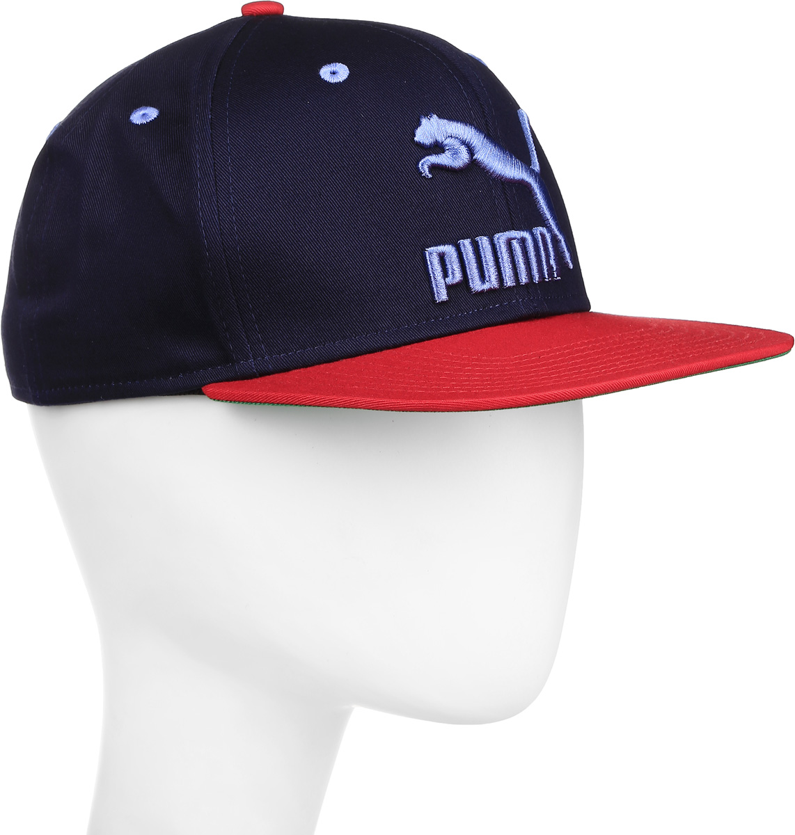 Бейсболка05294207 Бейсболка05294207Стильная бейсболка Puma LS ColourBlock SnapBack идеально подойдет для прогулок, занятий спортом и отдыха. Бейсболка выполнена из 100% хлопка, снабжена впитывающей внутренней отделкой и имеет плотный плоский козырек. Модель дополнена специальными отверстиями, обеспечивающими необходимую вентиляцию. Бейсболка на фронтальной части декорирована вышитым объемным логотипом PUMA, а застёжка сзади имеет тканый ярлык с символикой PUMA. Объем бейсболки регулируется при помощи пластиковой застежки на кнопках. Такая бейсболка станет отличным аксессуаром и дополнит ваш повседневный образ.